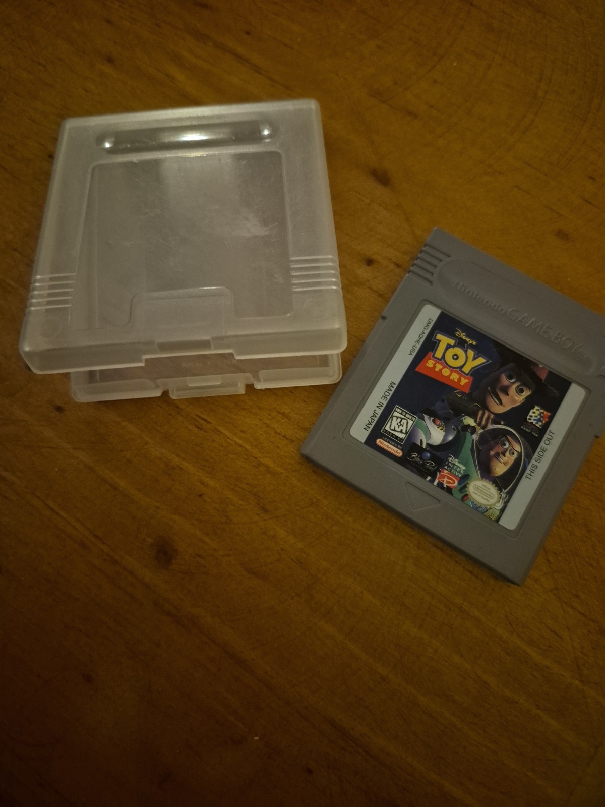 Disneys Toy Story Nintendo Game Boy Authentic Game Cartridge With case untested