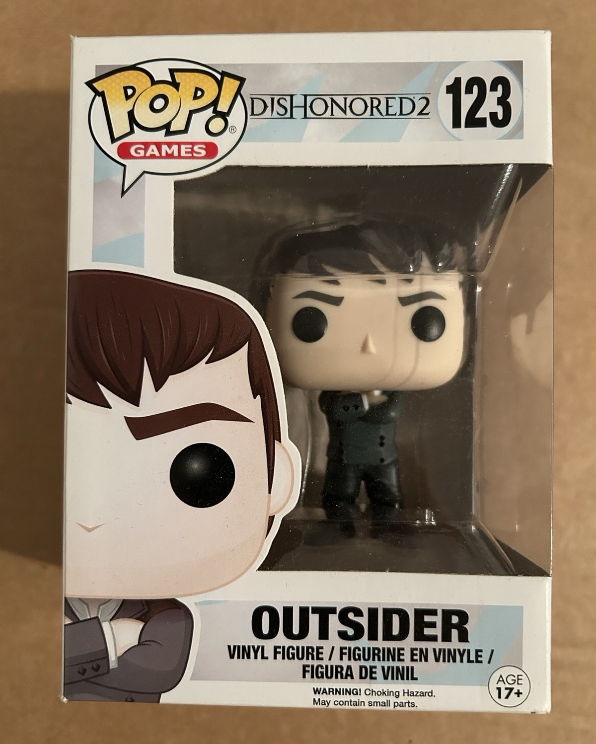 Funko Pop! Games Dishonored 2 Outsider Vinyl Figure #123 Boxed (2016)