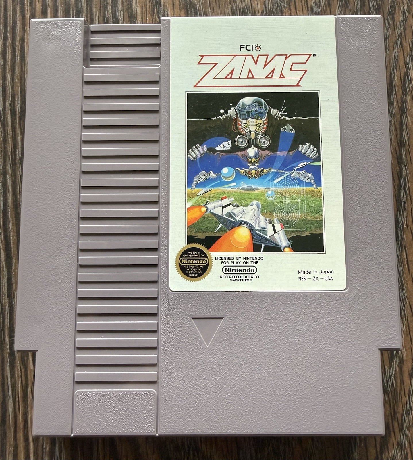 Zanac FIRST PRINT 5-Screw Complete in Box CIB (Nintendo NES 1987) Combine Ship🔥