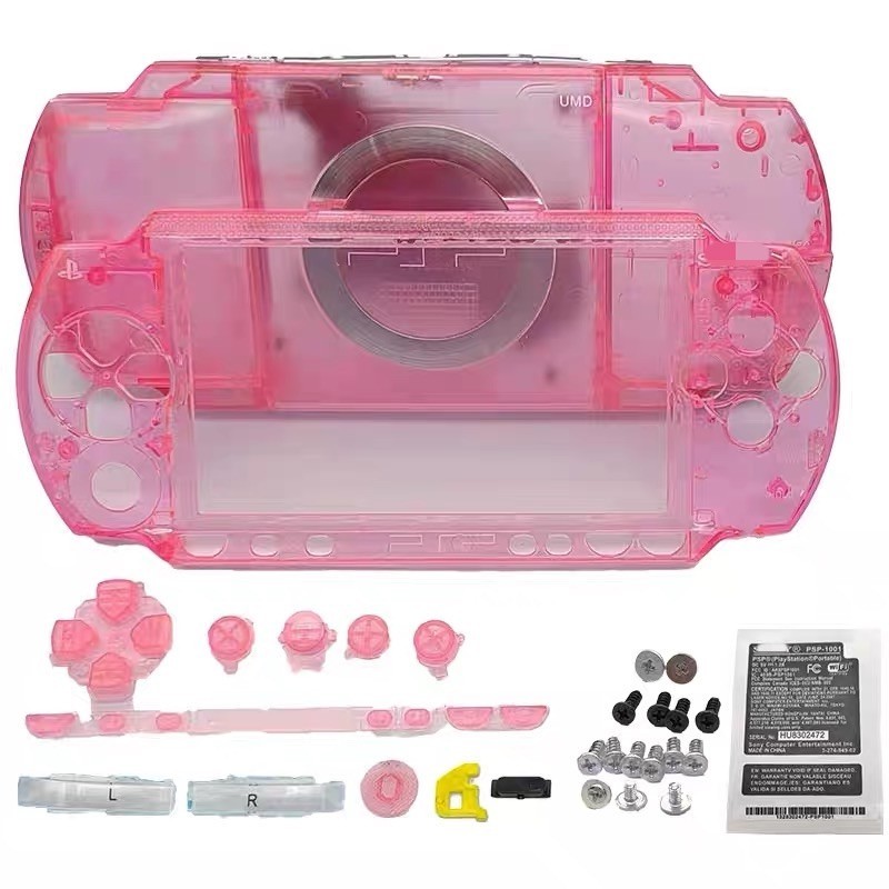 Replacement Full Housing Shell Faceplate Case for Sony PSP 1000 With Buttons Set