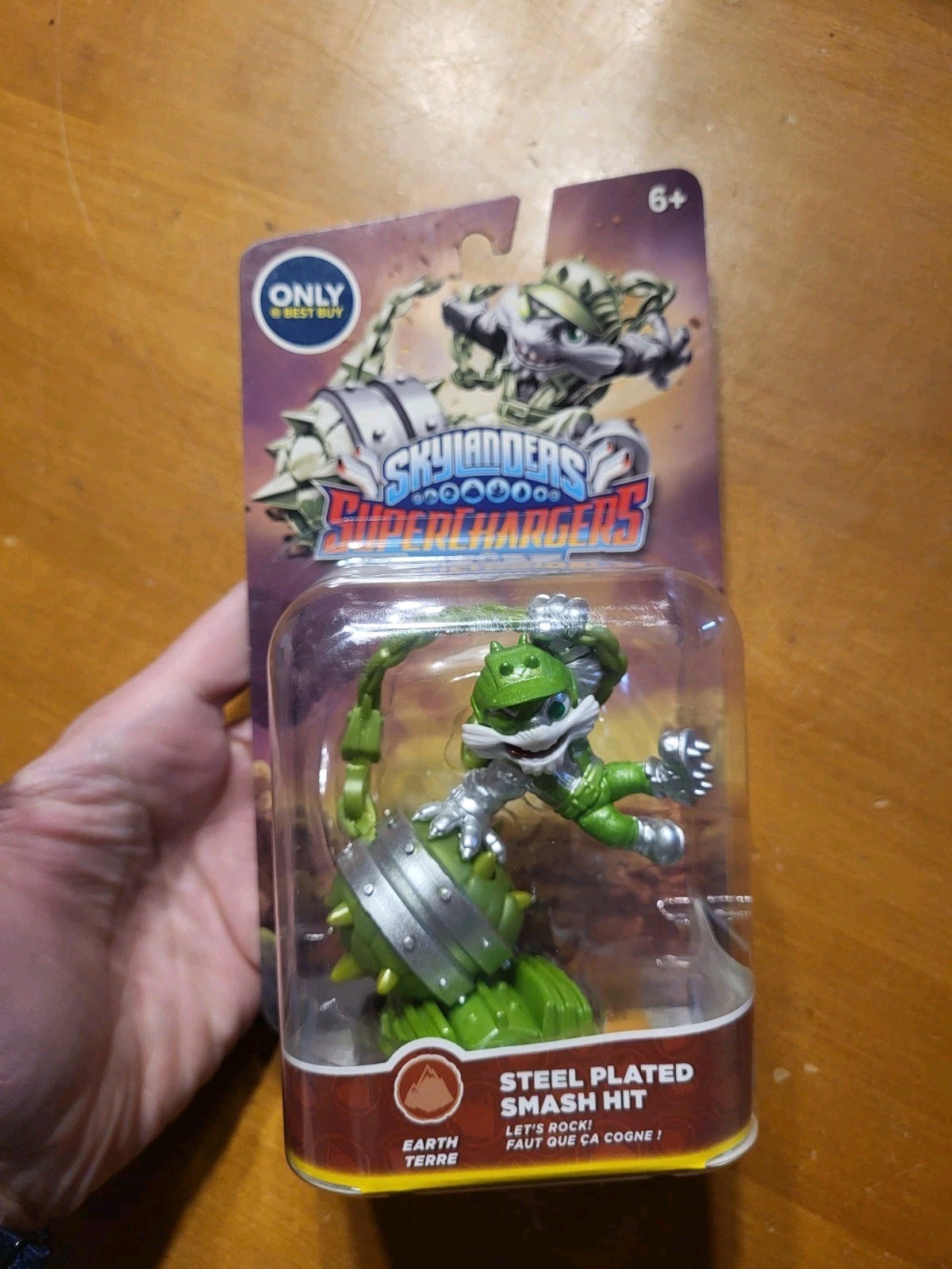 Skylanders Superchargers Steel Plated Smash Hit DAMAGED PACKAGING READ
