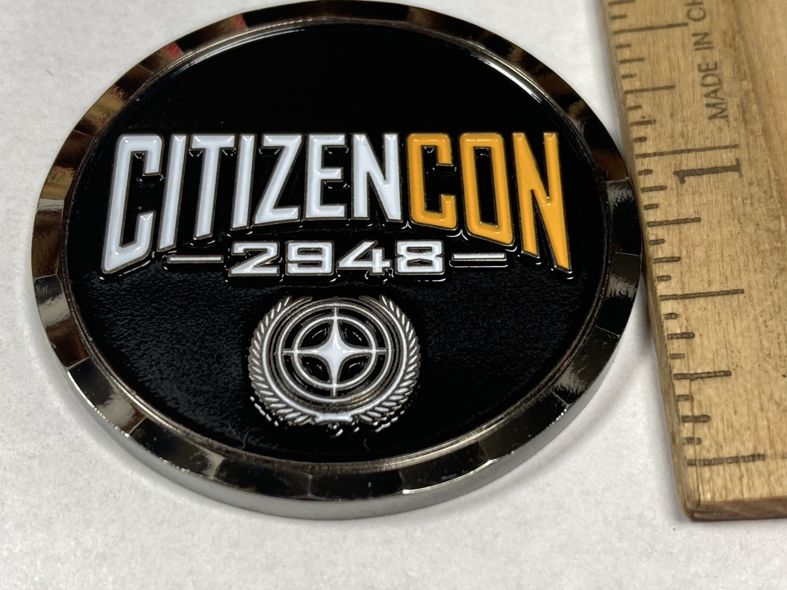 Star Citizen CitizenCon 2948 Exclusive Enameled Challenge Coin – MINT CONDITION