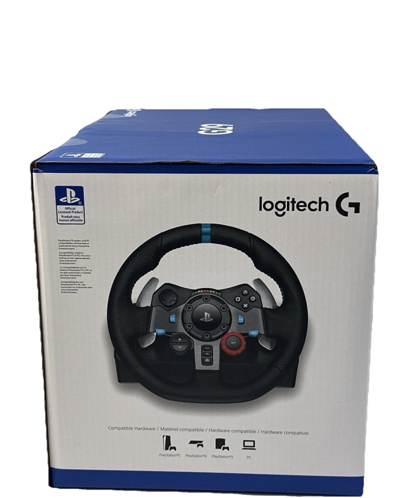 New Logitech G29 Driving Force Racing Wheel and Floor Pedals – Black