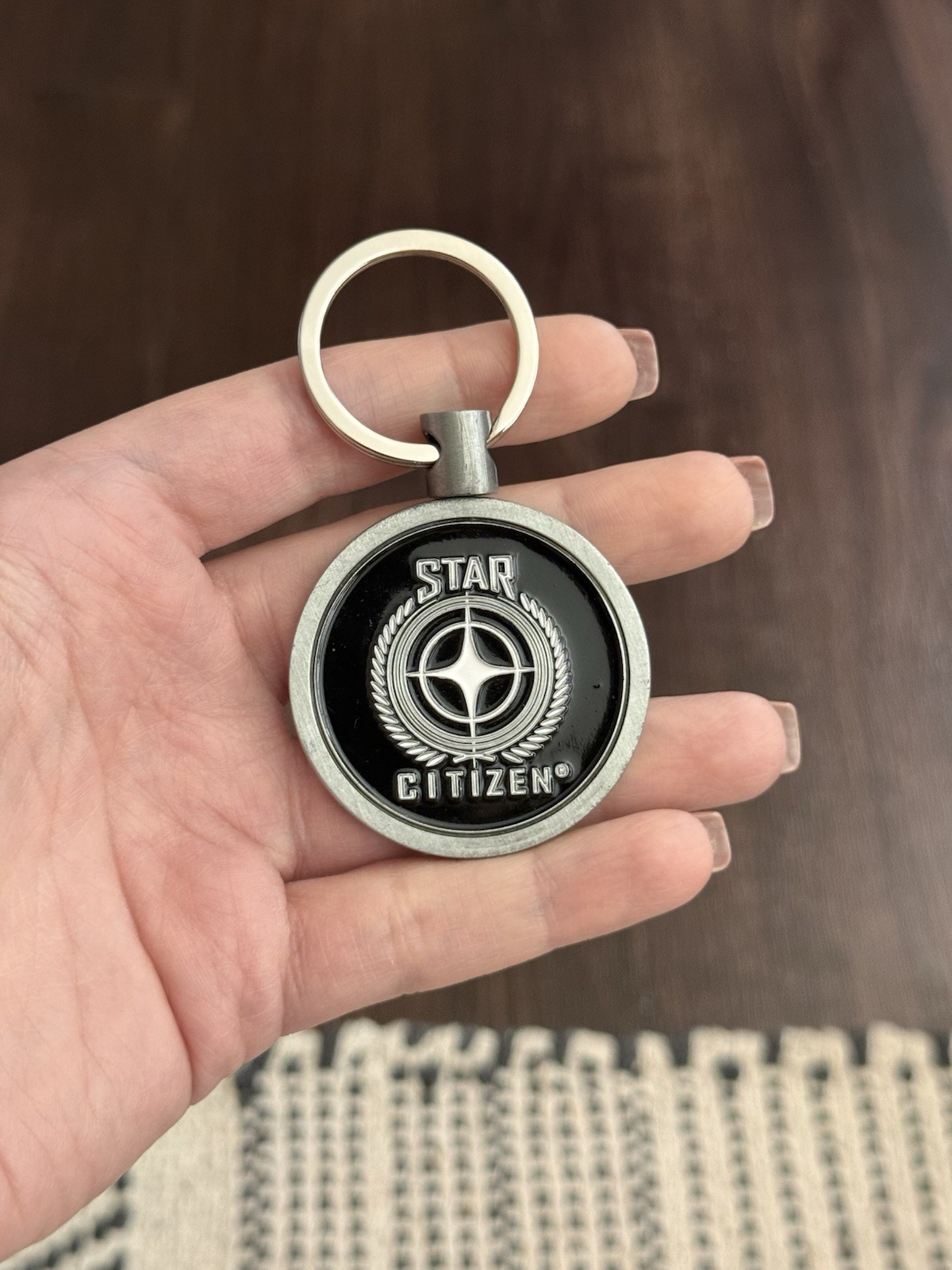 Star Citizen Challenge Coin Keyring / Keychain