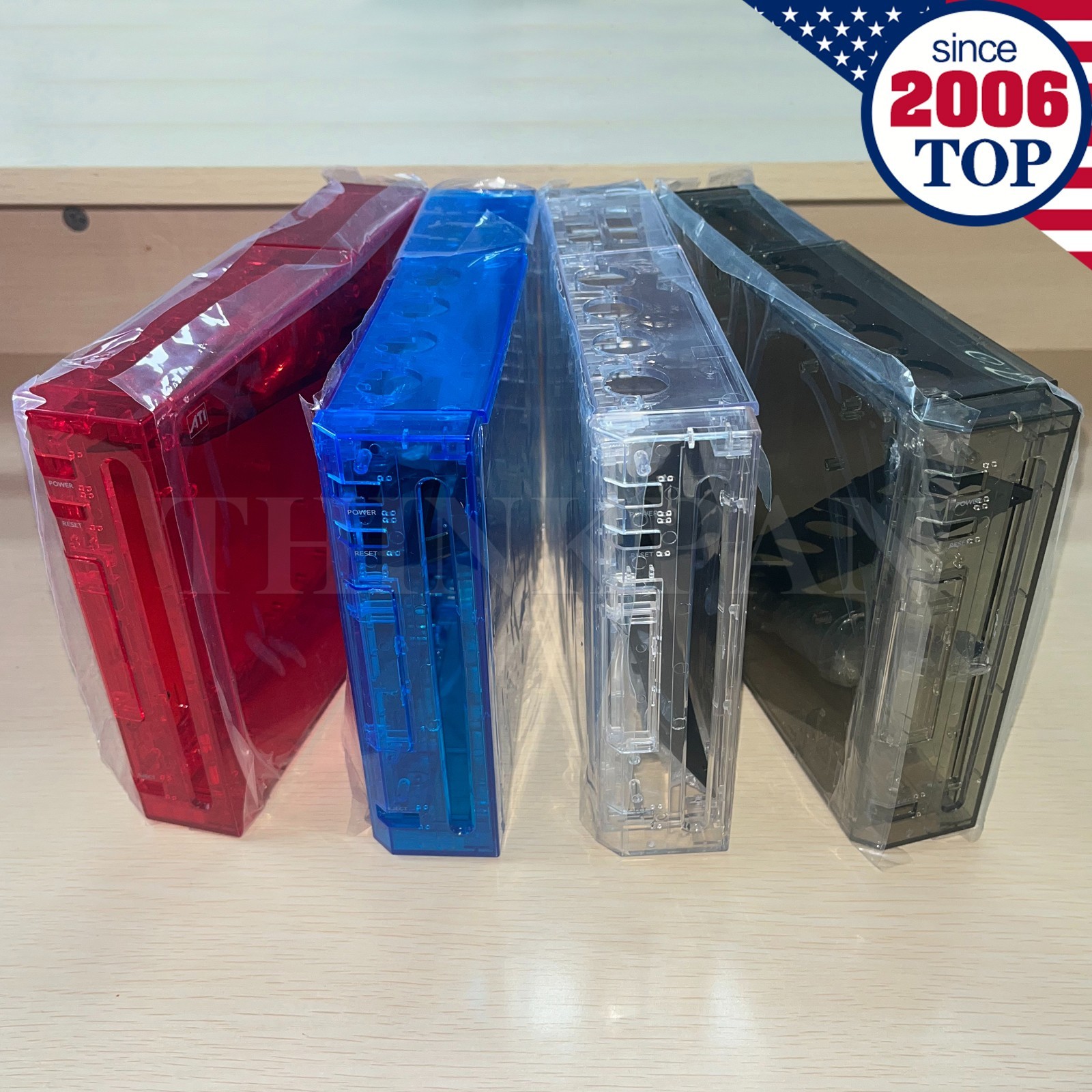 Replacement Full Housing Shell Case For Nintendo WII Game Console 9 Colors