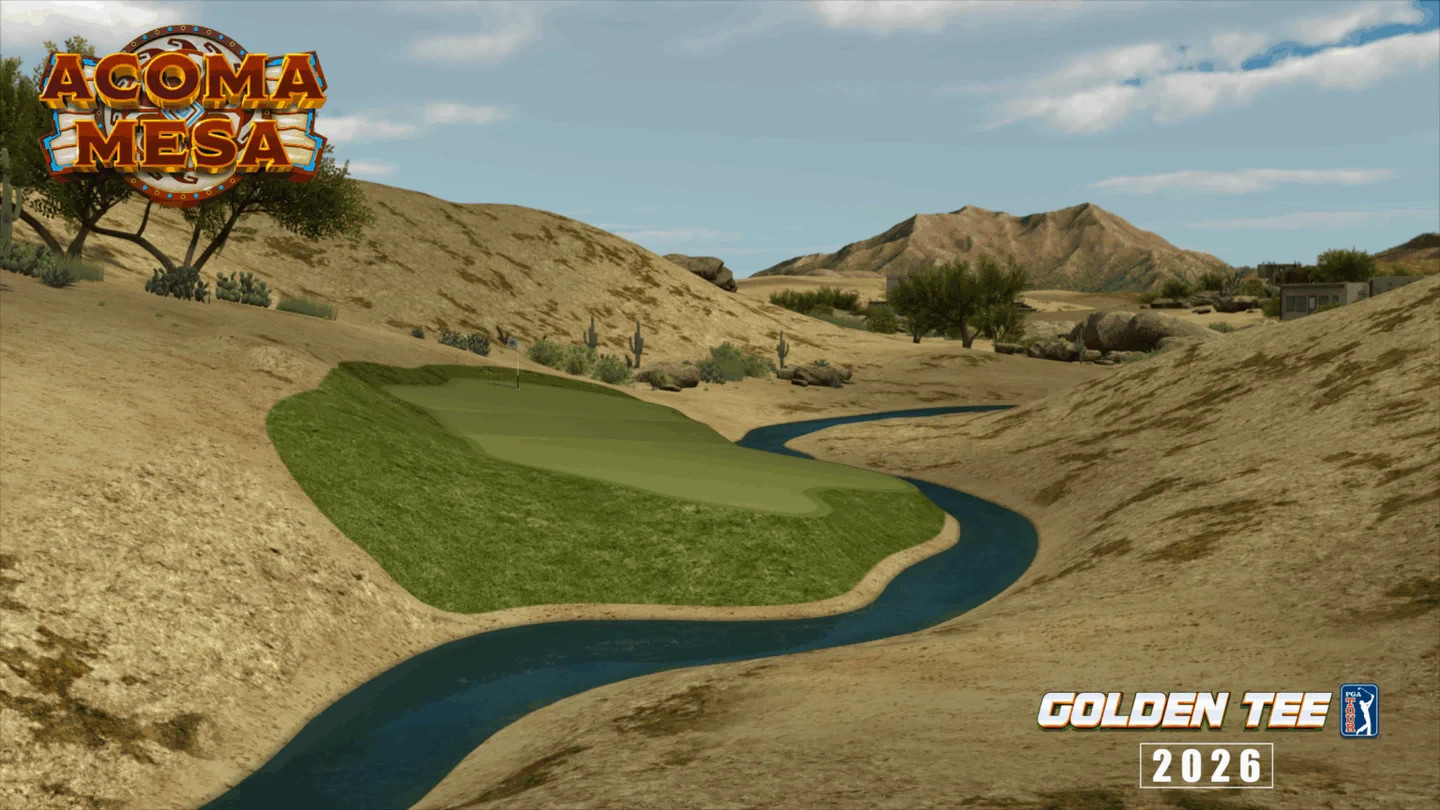 Incredible Technologies Golden Tee PGA Tour GO 2026
