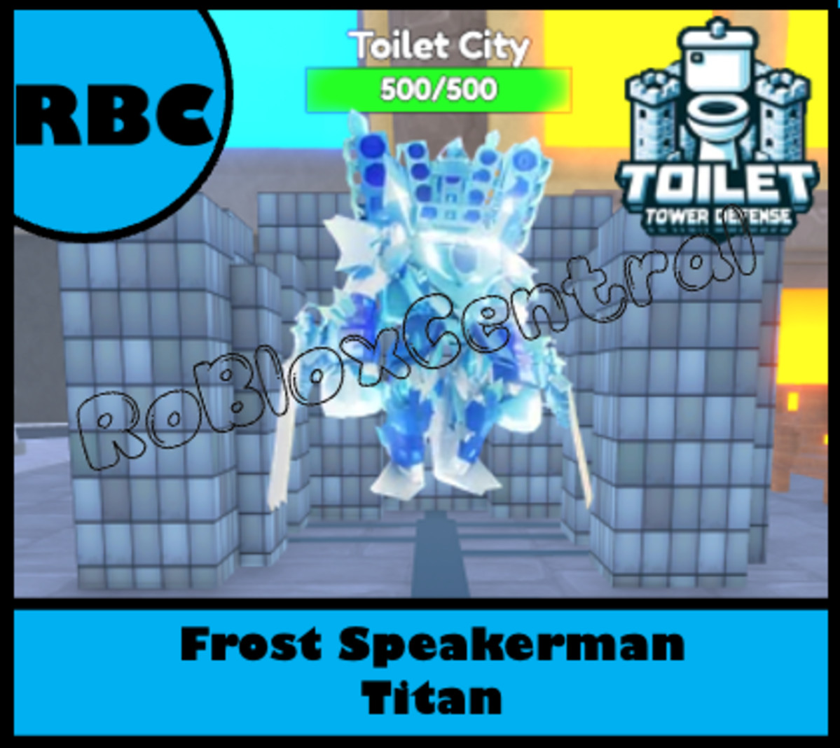 FROST SPEAKERMAN TITAN – CHEAP TOILET TOWER DEFENSE – TTD UNIT