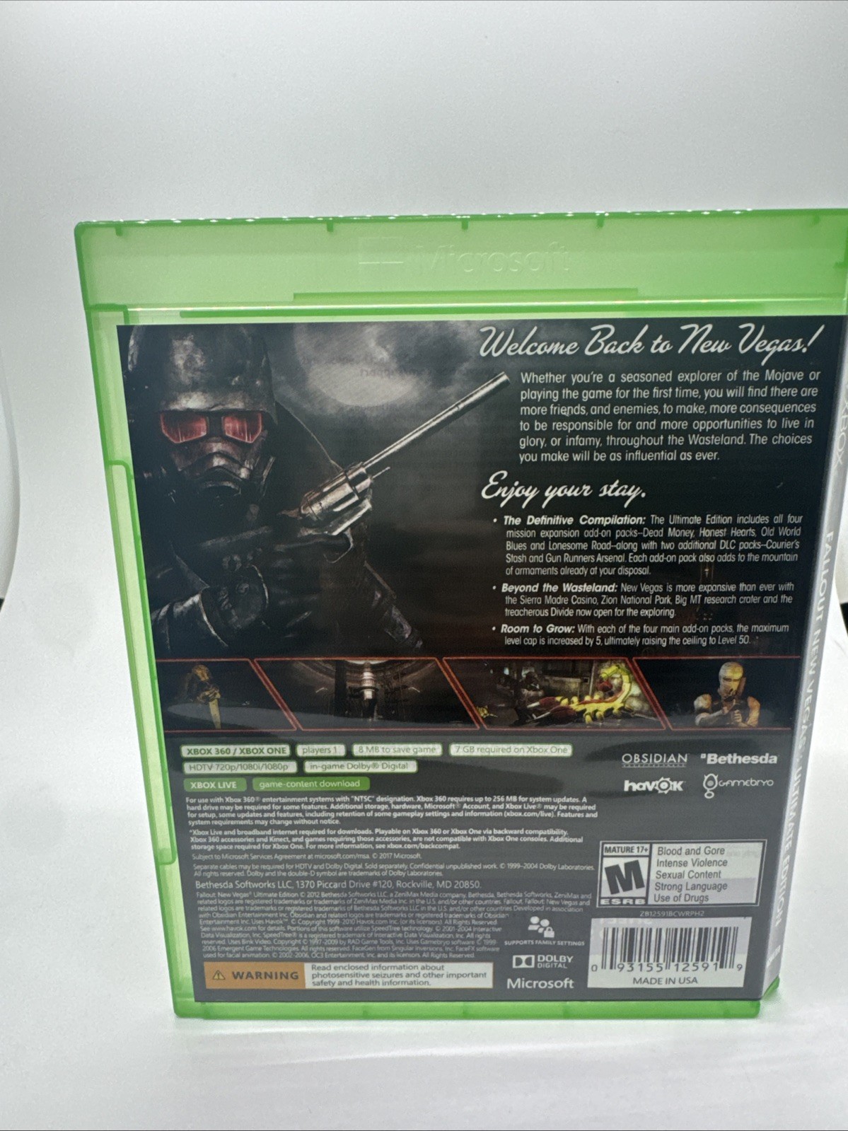 Fallout: New Vegas [Ultimate Edition] (Microsoft Xbox 360, 2012)