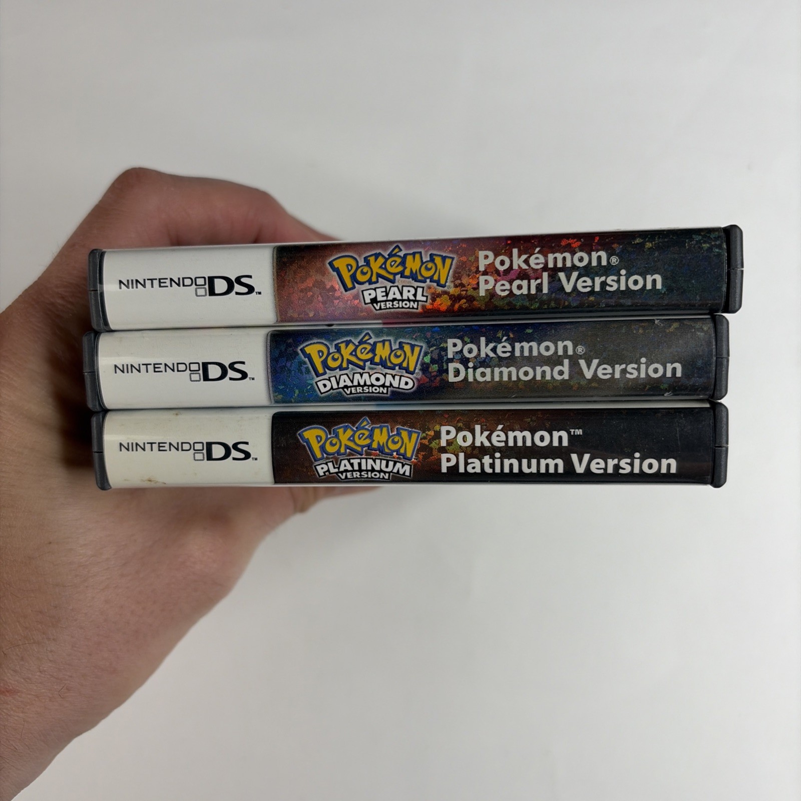 Pokemon DS Platinum Diamond Pearl Bundle W Original Box Authentic Tested