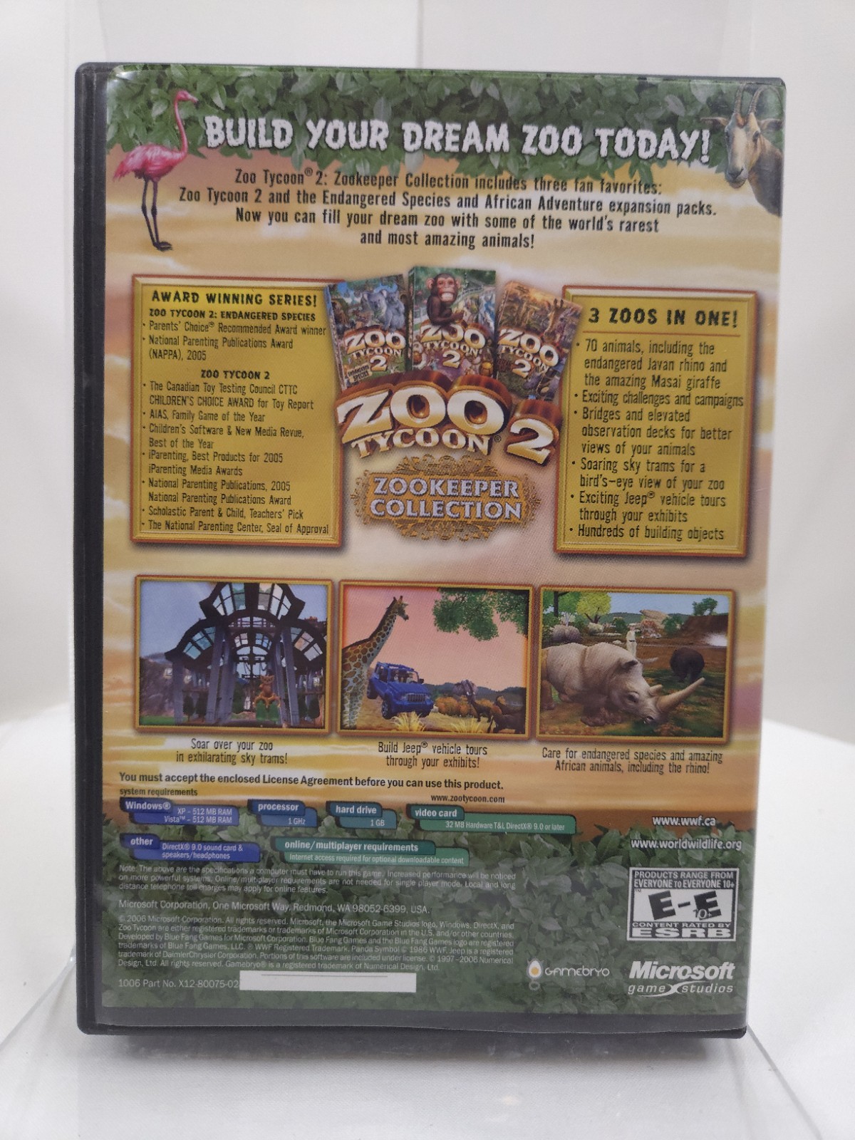 Zoo Tycoon 2 Microsoft PC Games for Windows Edition