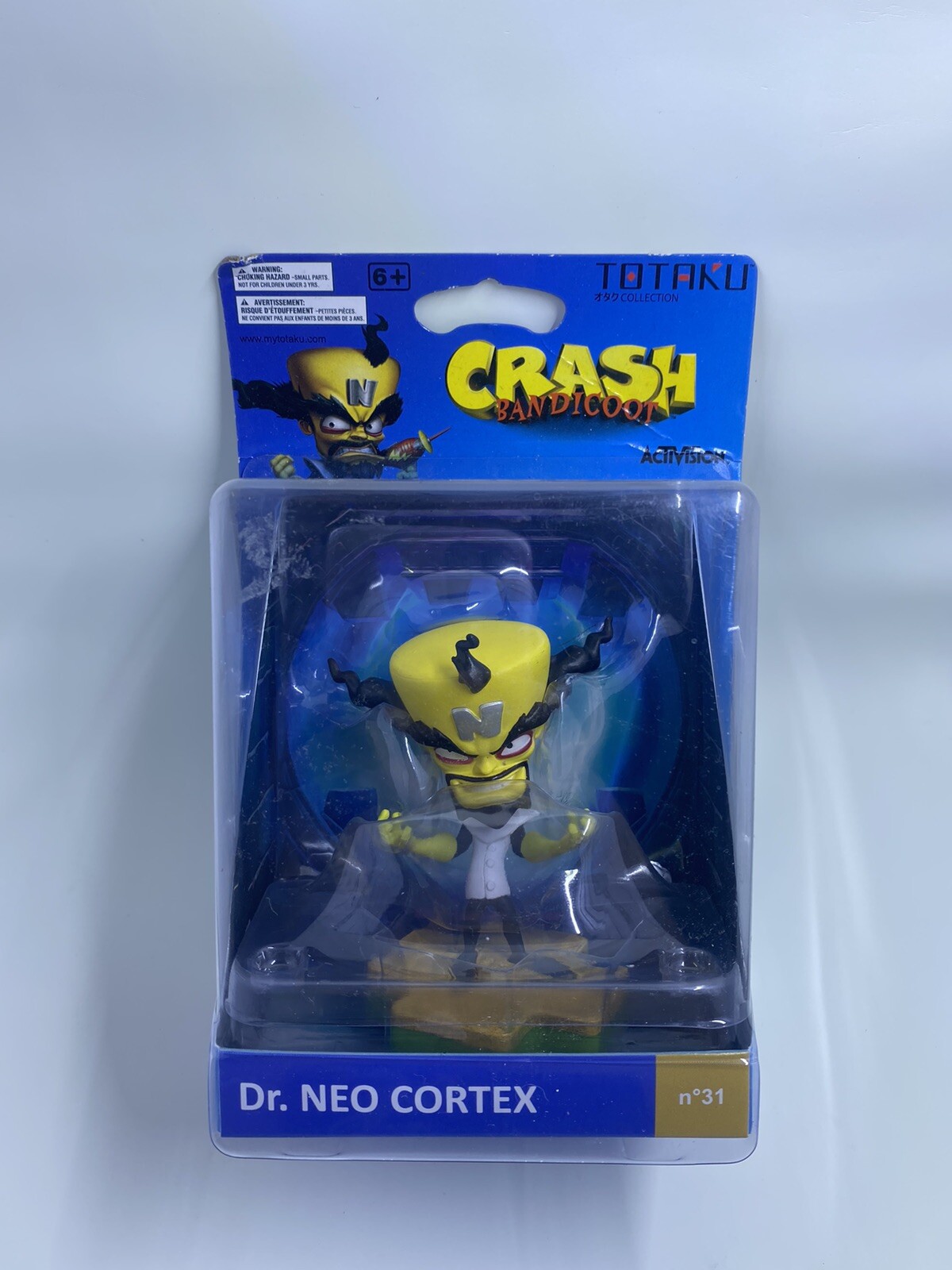 Dr NEO CORTEX Crash Bandicoot No 31 Totaku Collectible Figure