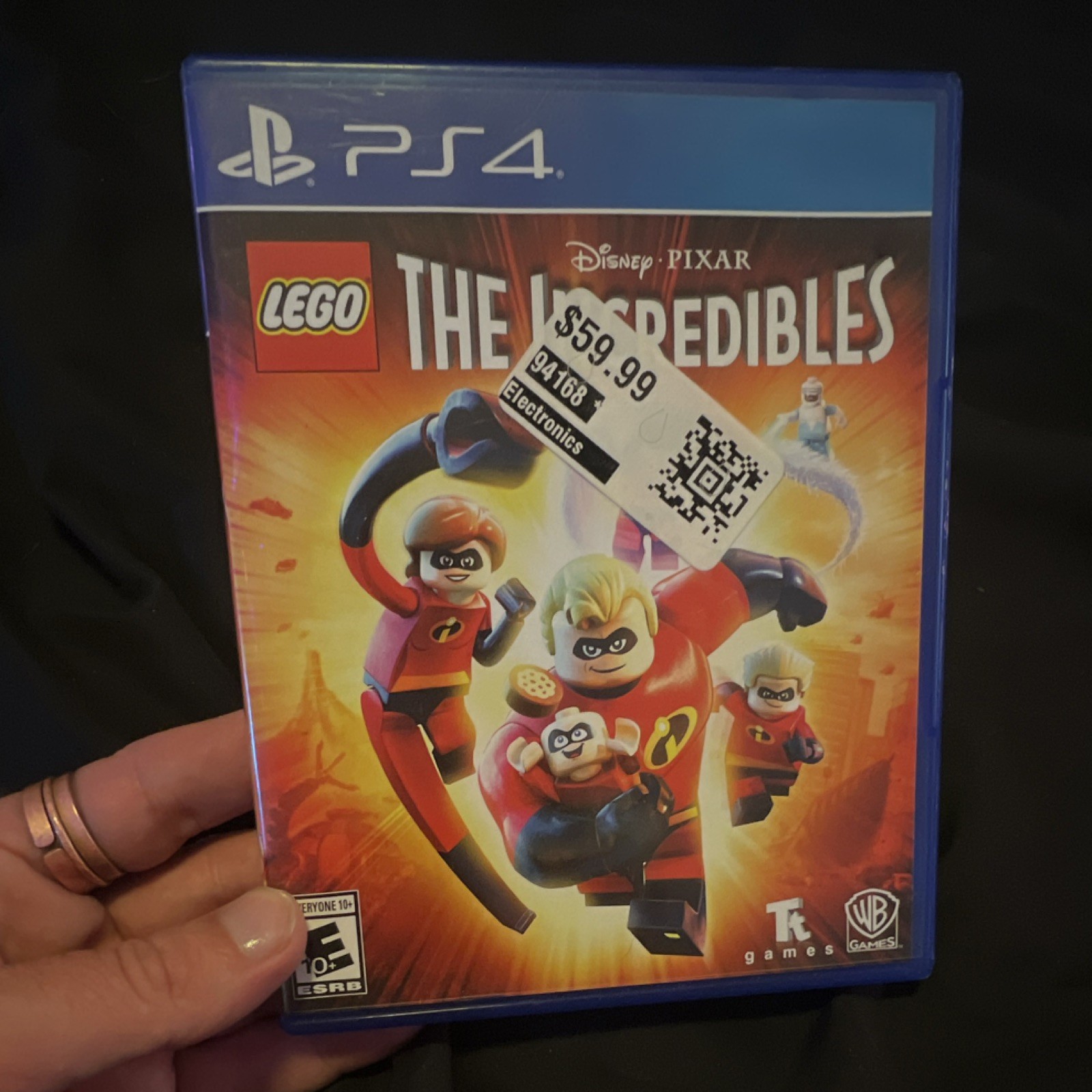 Warner Bros. LEGO The Incredibles PS4 2018 E10+ Action NTSC-U/C Case Manual