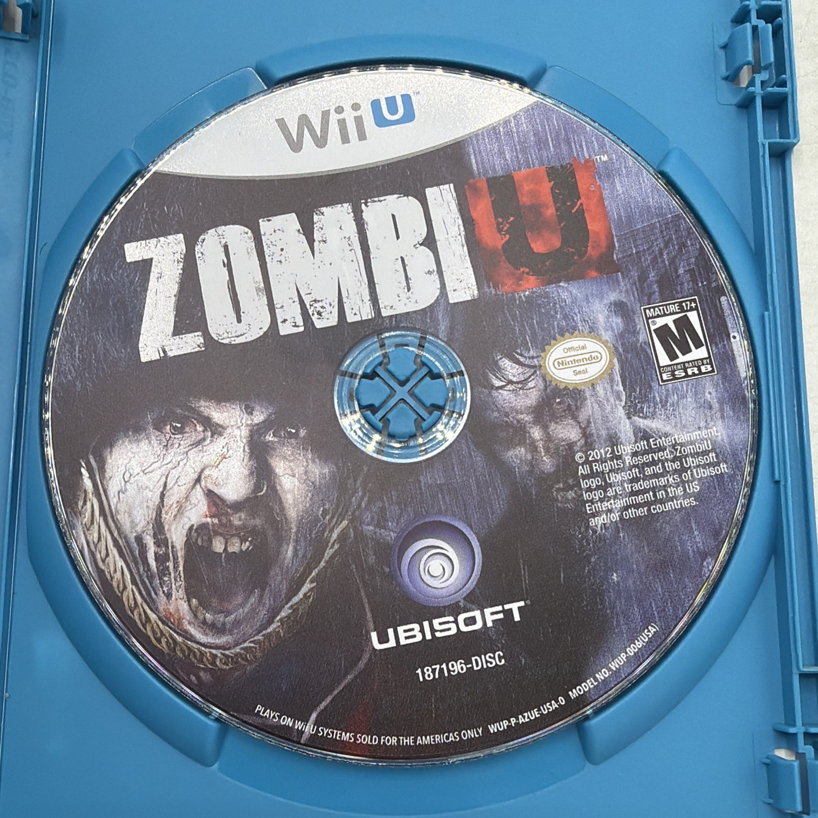 Zombi U Nintendo Wii U Game 2012 COMPLETE CIB