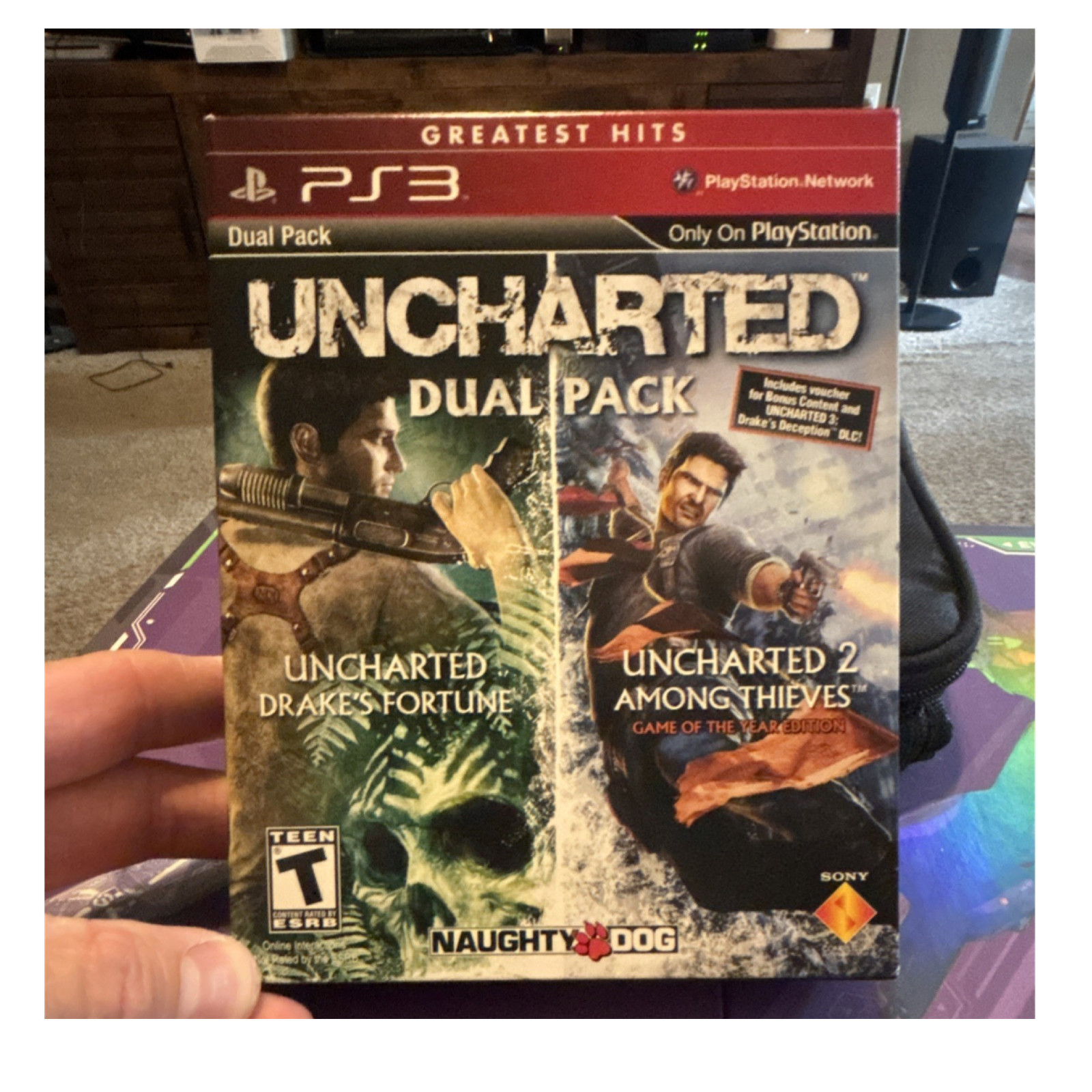 Sony Uncharted Dual Pack Sony PlayStation 3 T Greatest Hits Uncharted Series