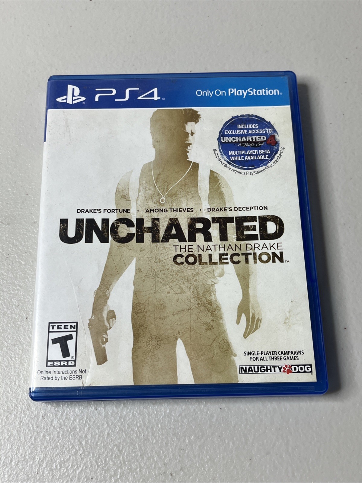 Uncharted The Nathan Drake Collection PS4 PlayStation 4 Complete Tested