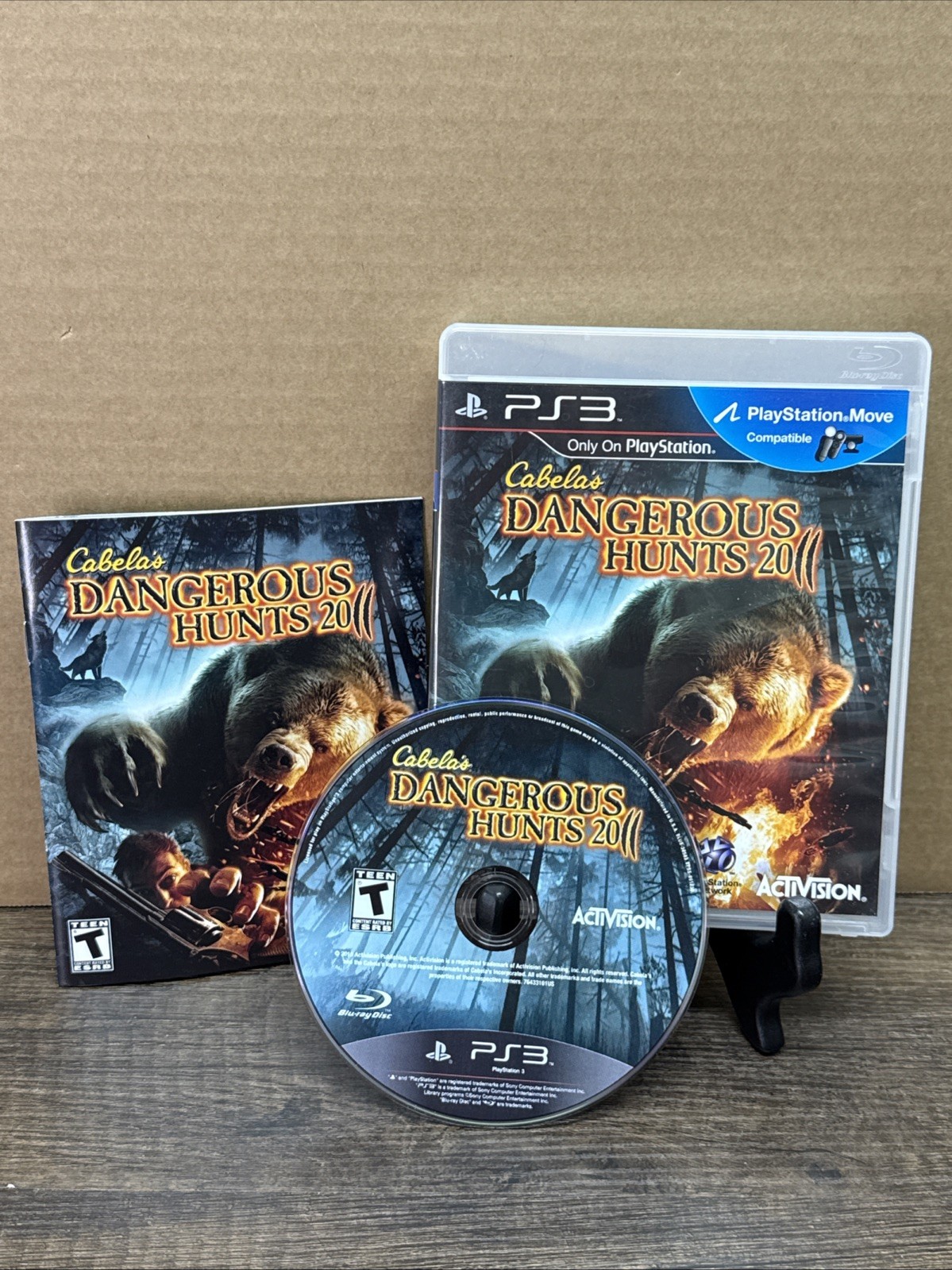 Cabela’s Dangerous Hunts 2011 Sony Playstation 3 PS3 COMPLETE