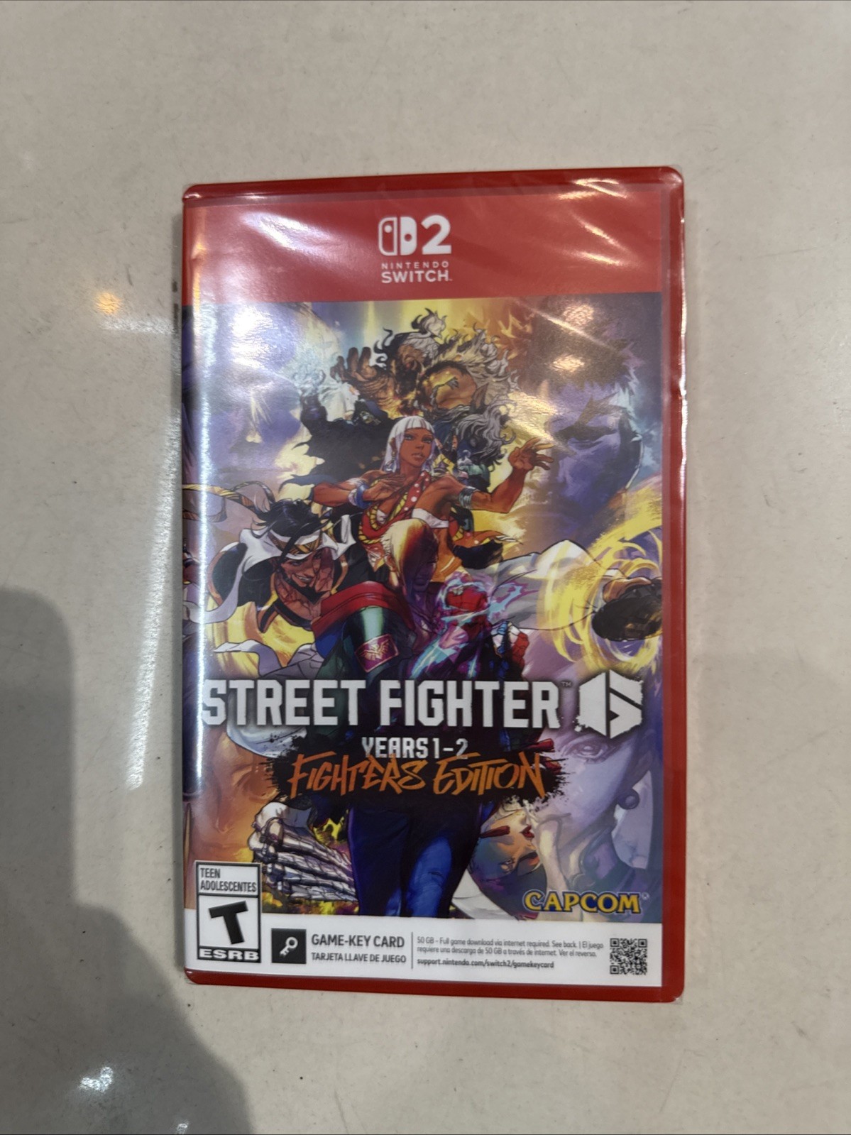 Street Fighter 6 Year 1-2 Fighters Edition Switch 2 NEW SEALED In Hand