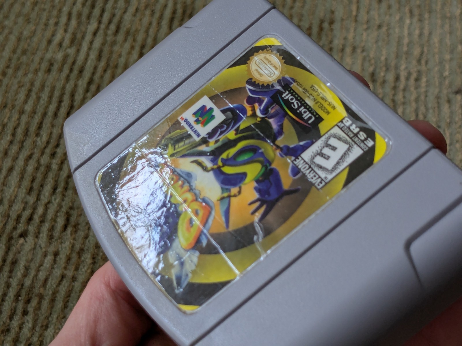 Buck Bumble Nintendo 64 N64 Spanish Cover Variant Boxed No Manual Tested Mexico