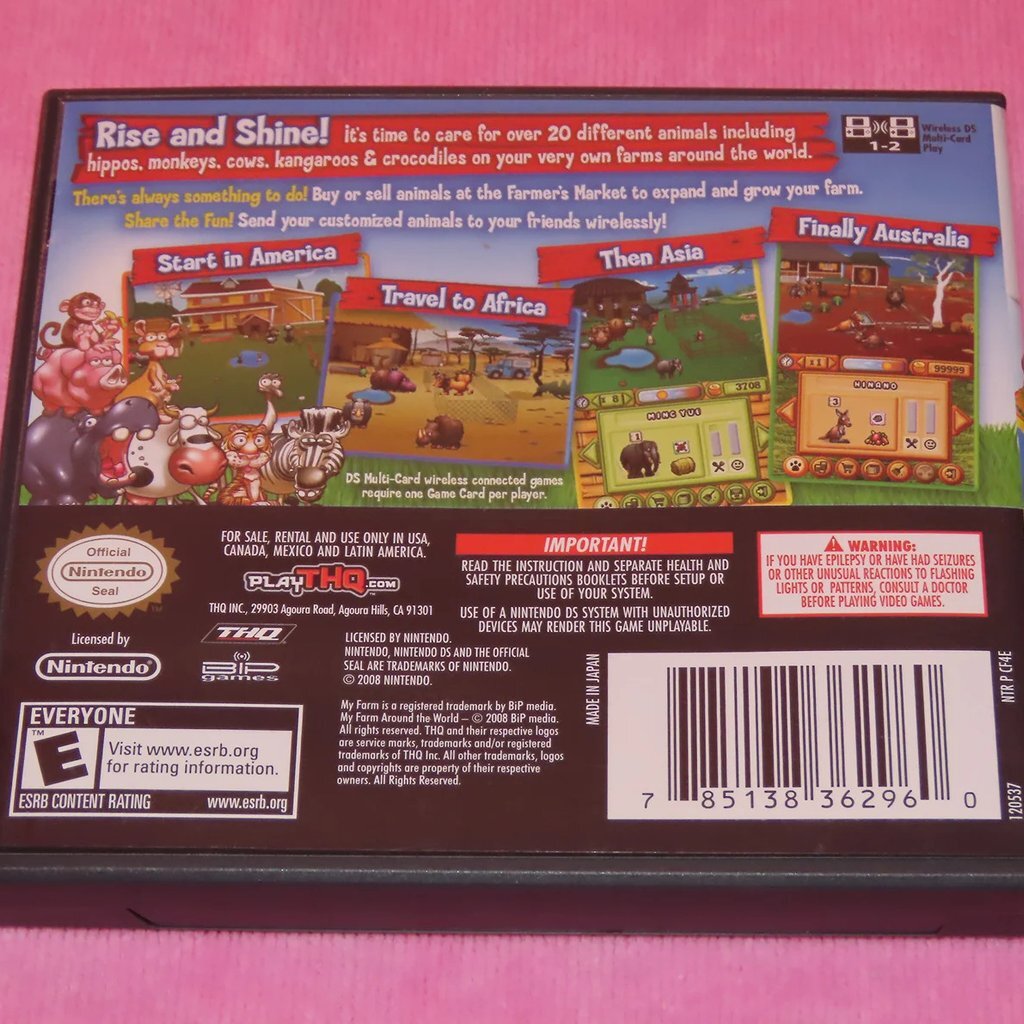 My Farm Around The World Nintendo DS – INC