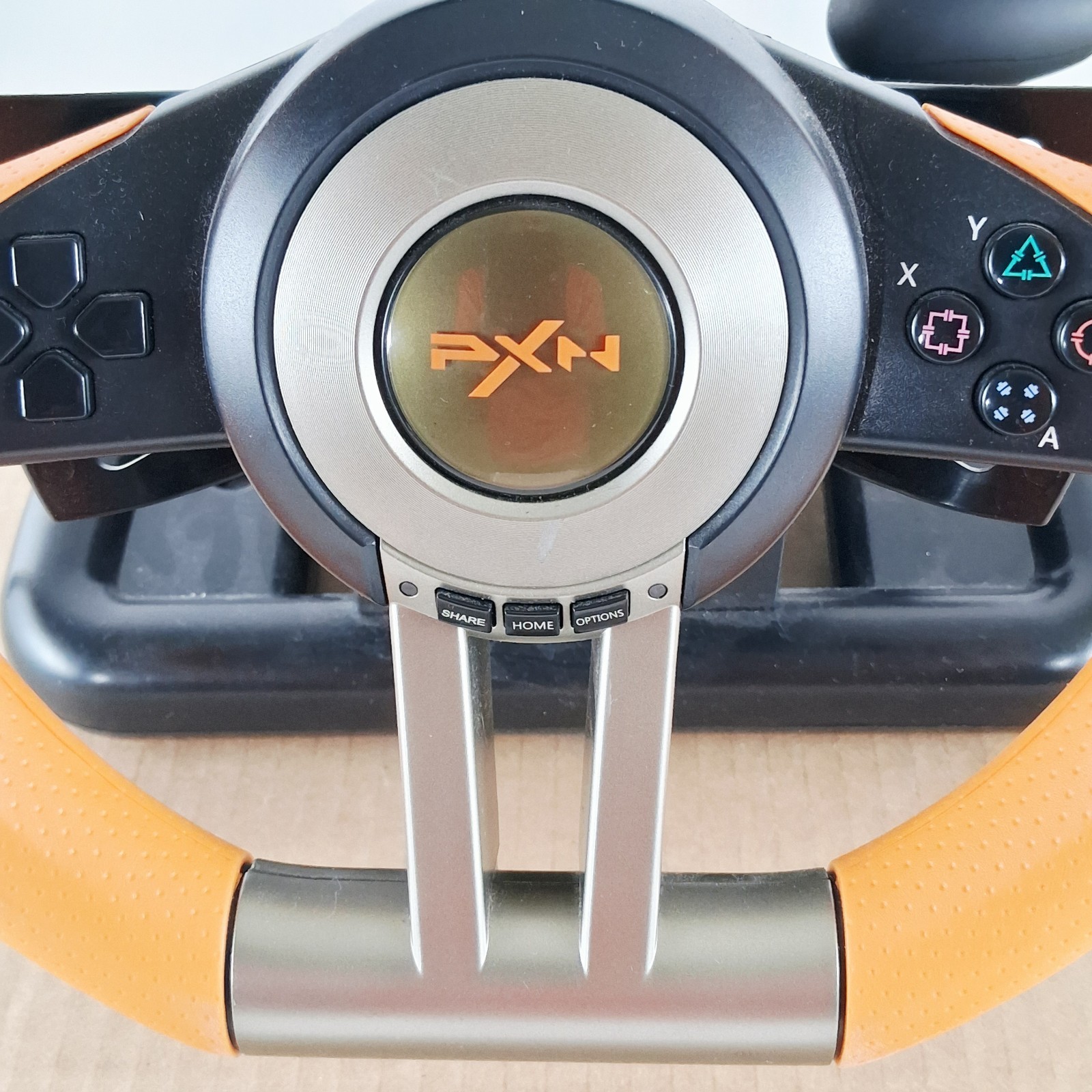 PXN V3II Pro Racing Car Gaming Only Steering Wheel No Pedals Included.