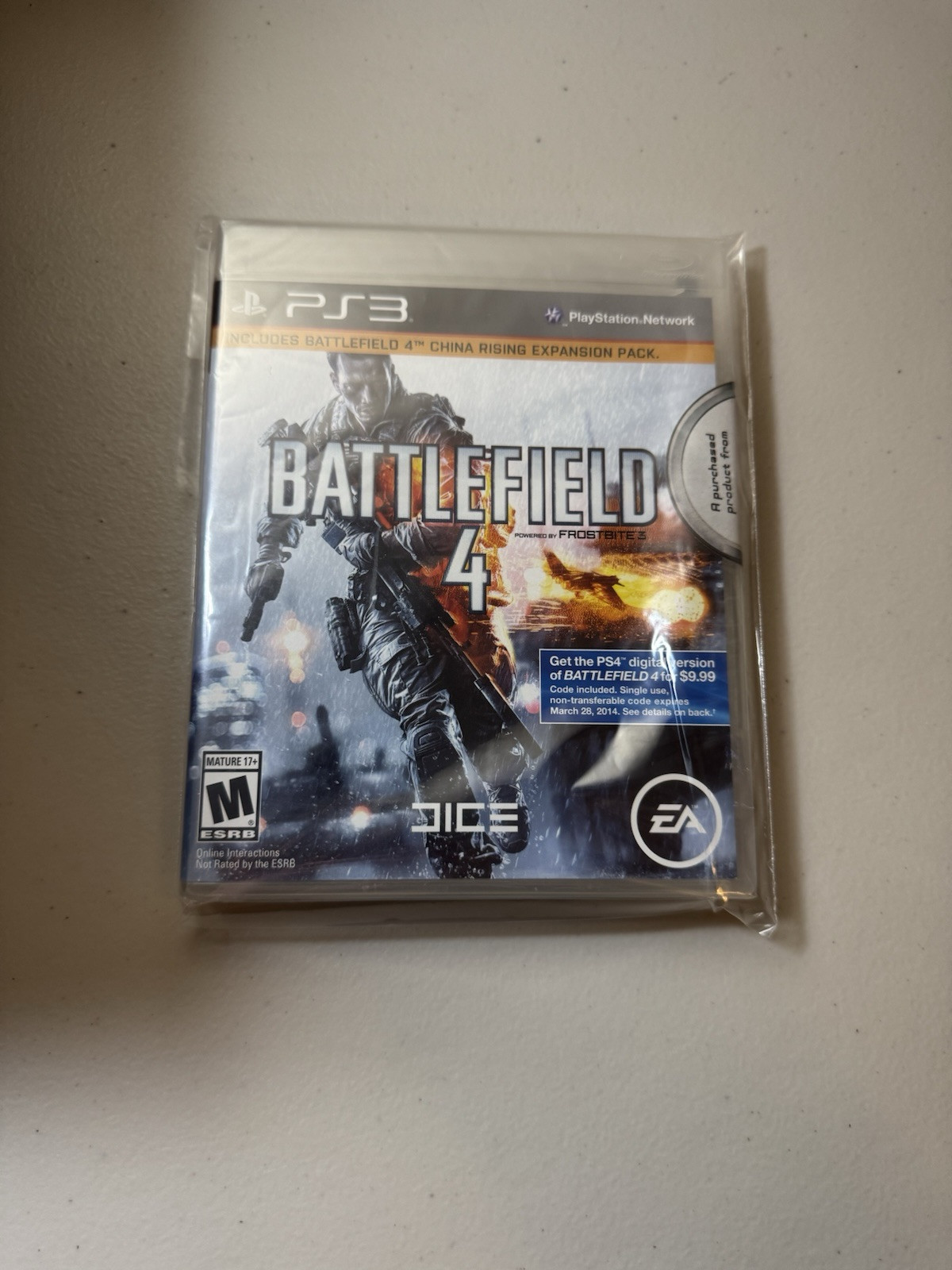 Battlefield 4 (Sony PlayStation 3, 2013) Brand New & Sealed!!