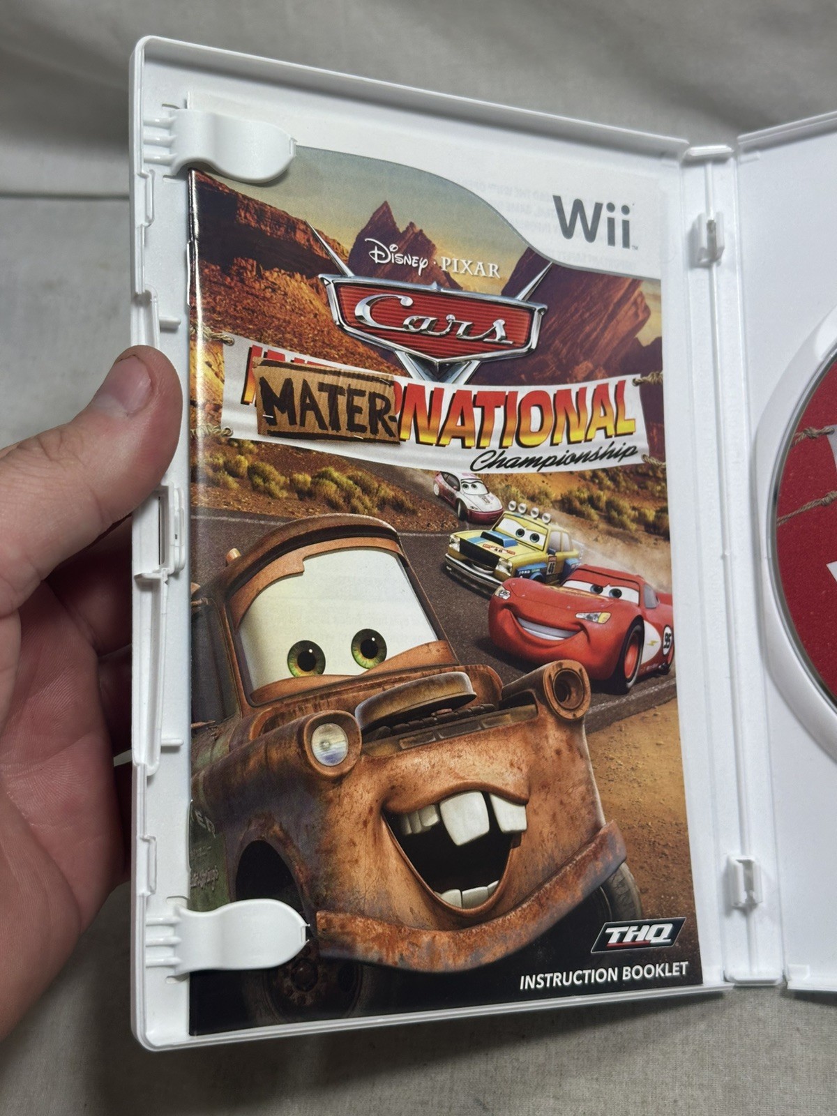 Cars: Mater-National Championship (Nintendo Wii, 2007) Complete and Tested