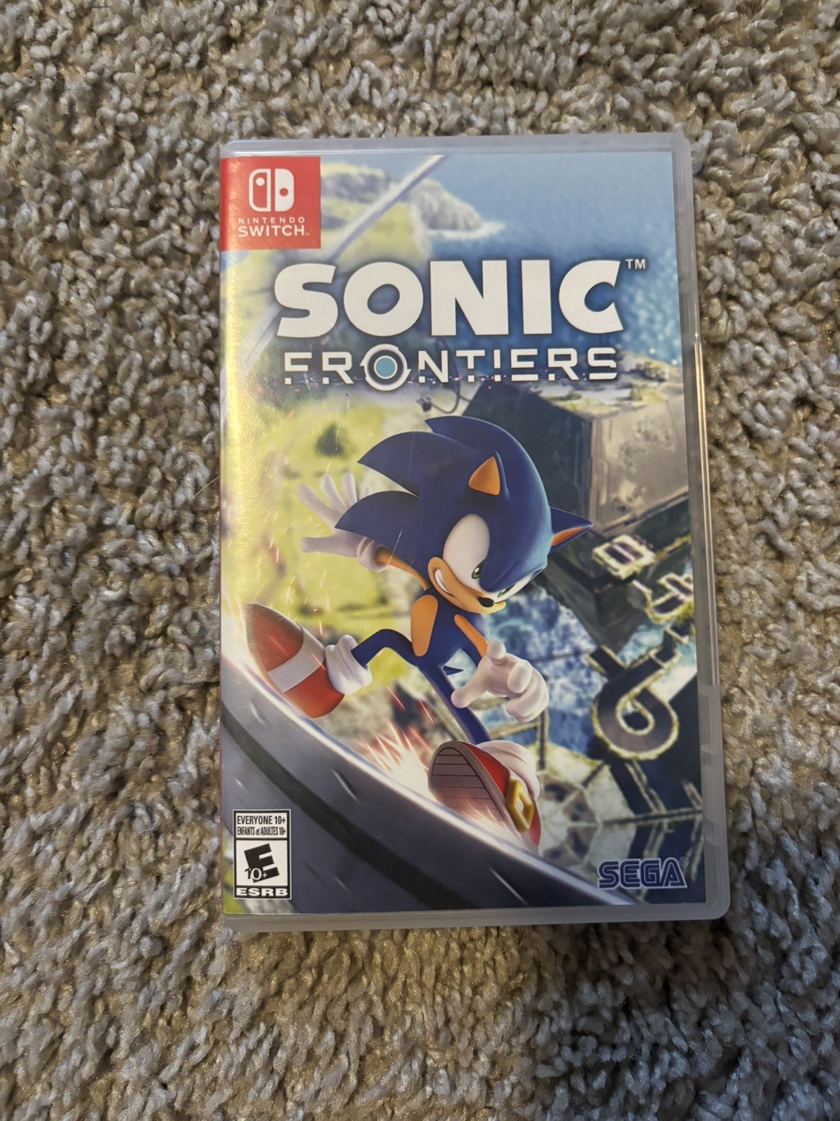 Sonic Frontiers Nintendo Switch Complete CIB Tested