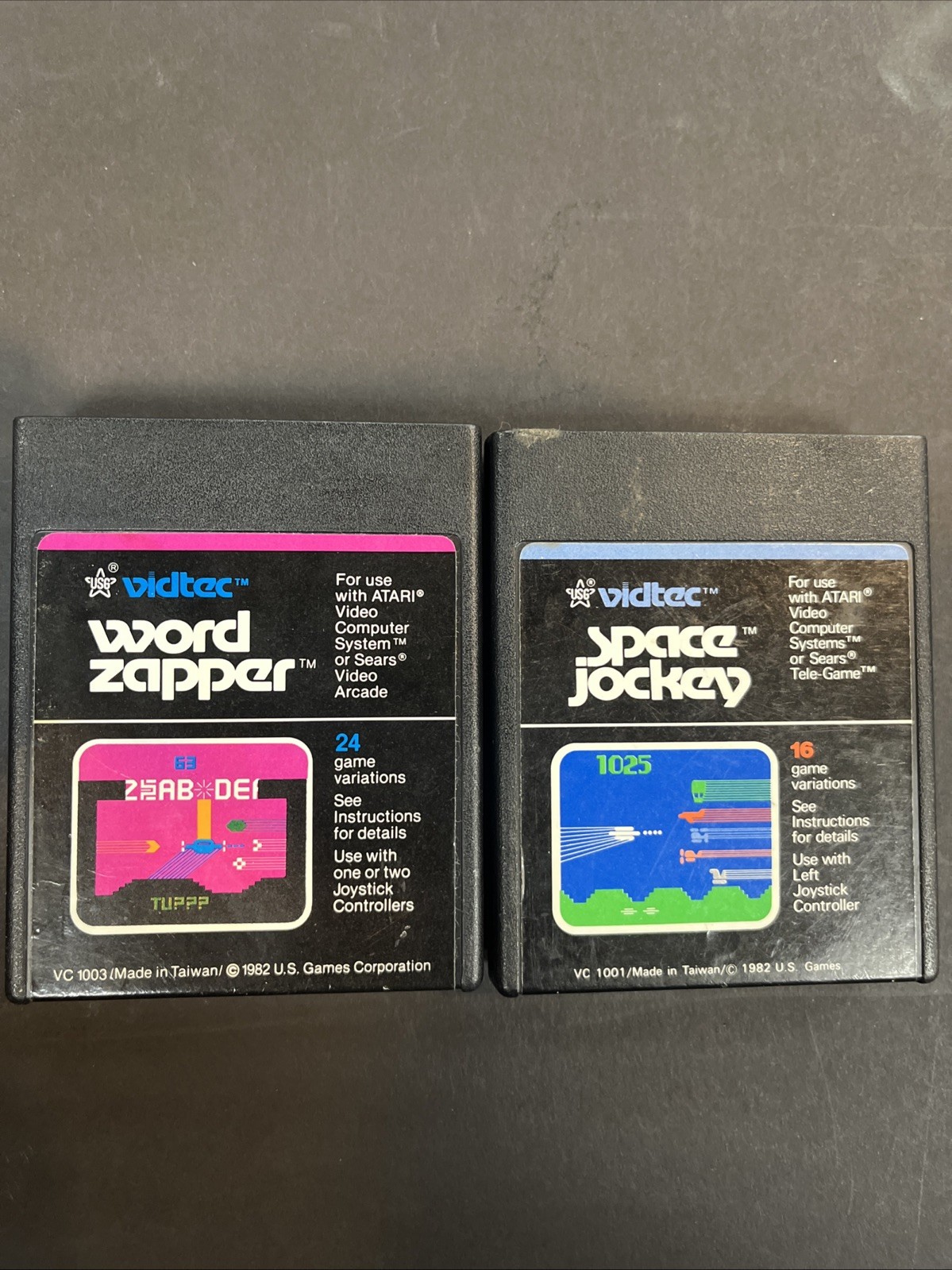 Vidtec Atari Game Video Game Cartridge