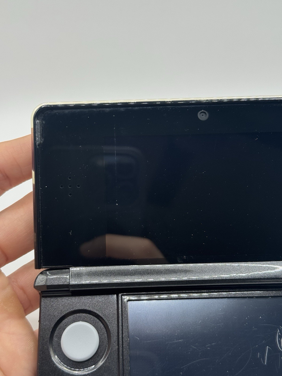 Nintendo 3DS Handheld Game System – Cosmo Black W/ Charger 4GB SD Stylus Tested