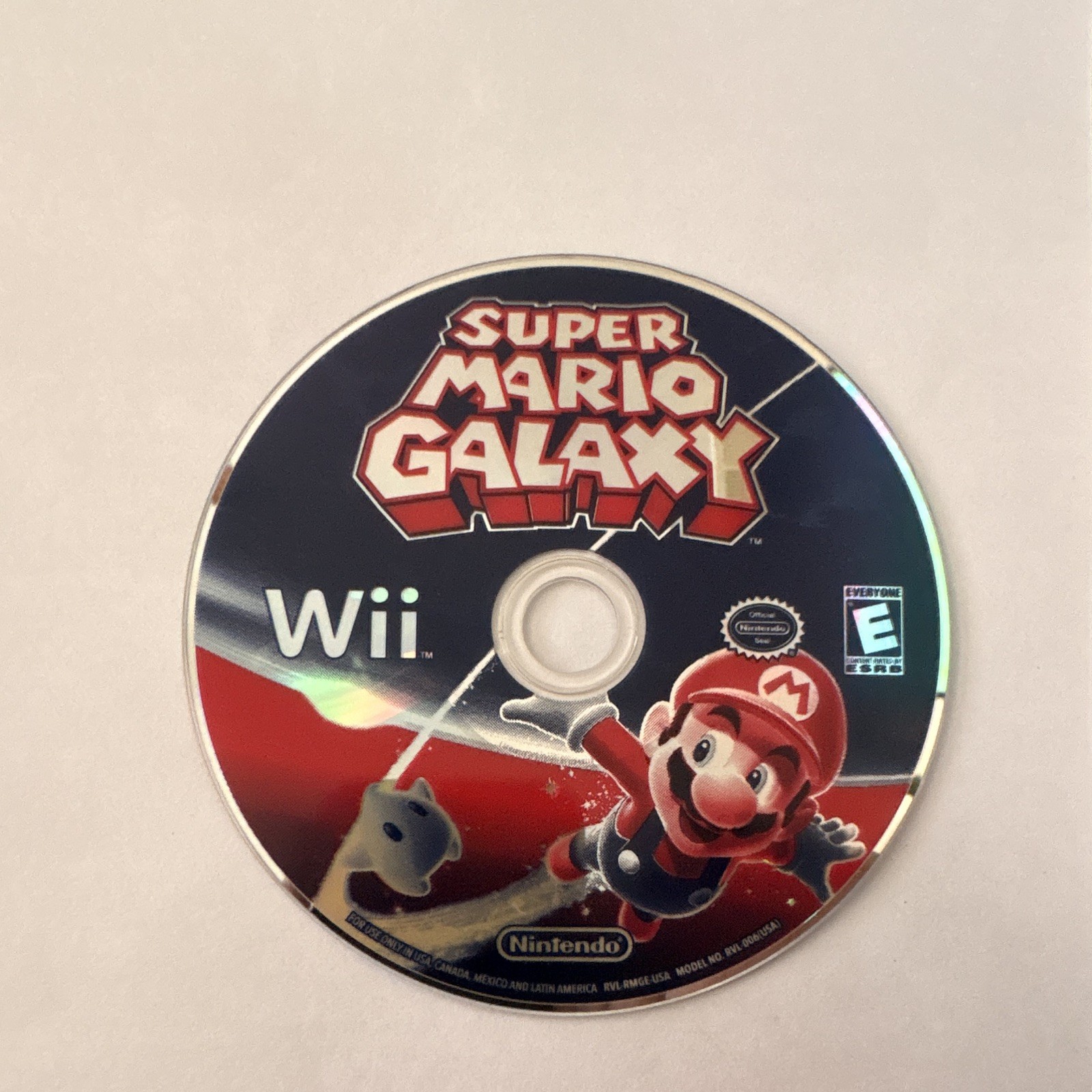 Nintendo Super Mario Galaxy Nintendo Wii w/ Manual E Everyone NTSC-U/C 2007