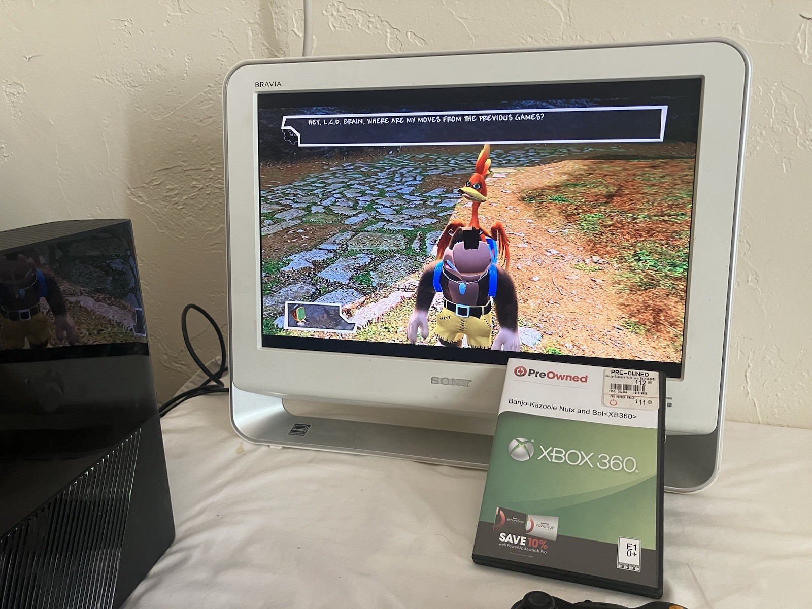 Microsoft Xbox 360 E 250GB Console #1538 W/ 9 Games, Controller, HDMI, Minecraft
