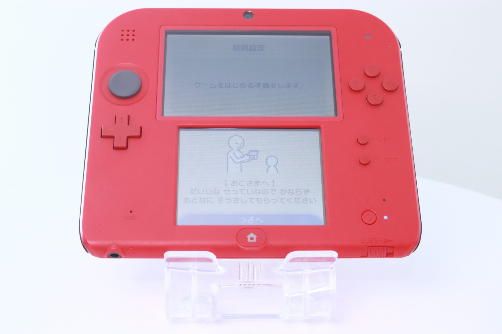 JP Game Nintendo 2DS Red [Rank:B]Region-locked