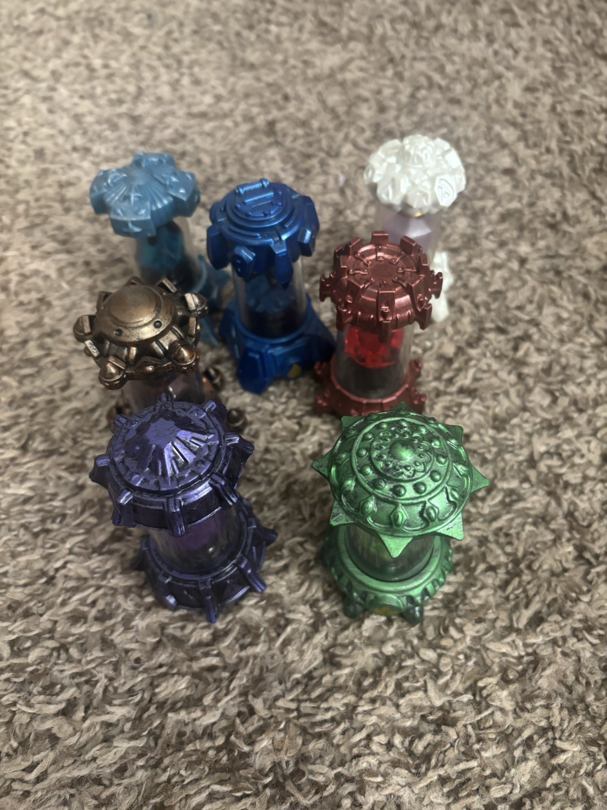 Skylanders Mixed Lot of 45 Figures Spyro, Giants, Vehicles, Crystals.