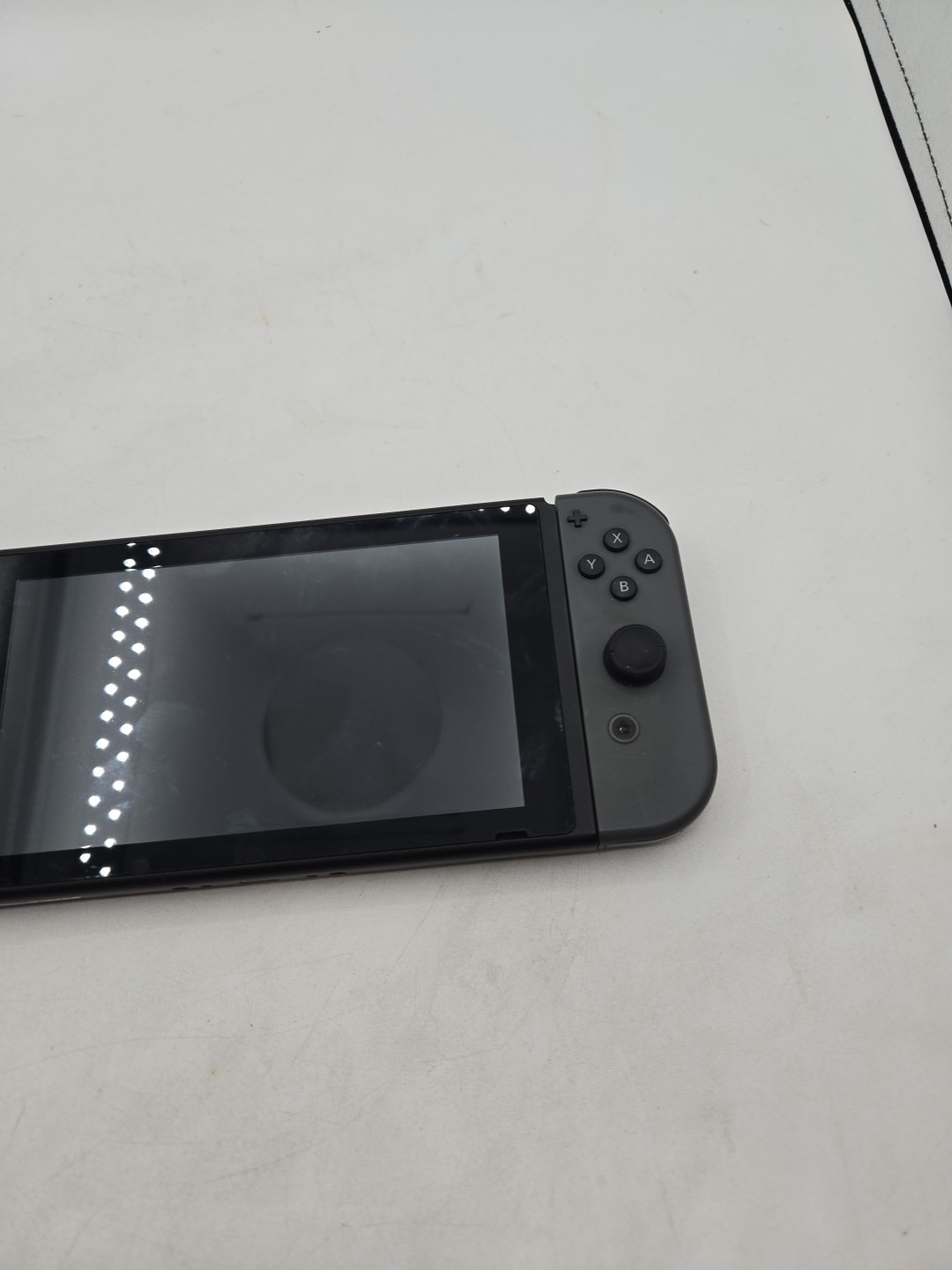 Nintendo Switch Handheld Console – Black/grey Joy-Cons – Excellent Bundle