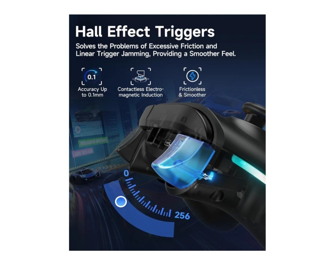 EasySMX X15 Gaming Controller Wireless Bluetooth Long Battery Life PC / Switch