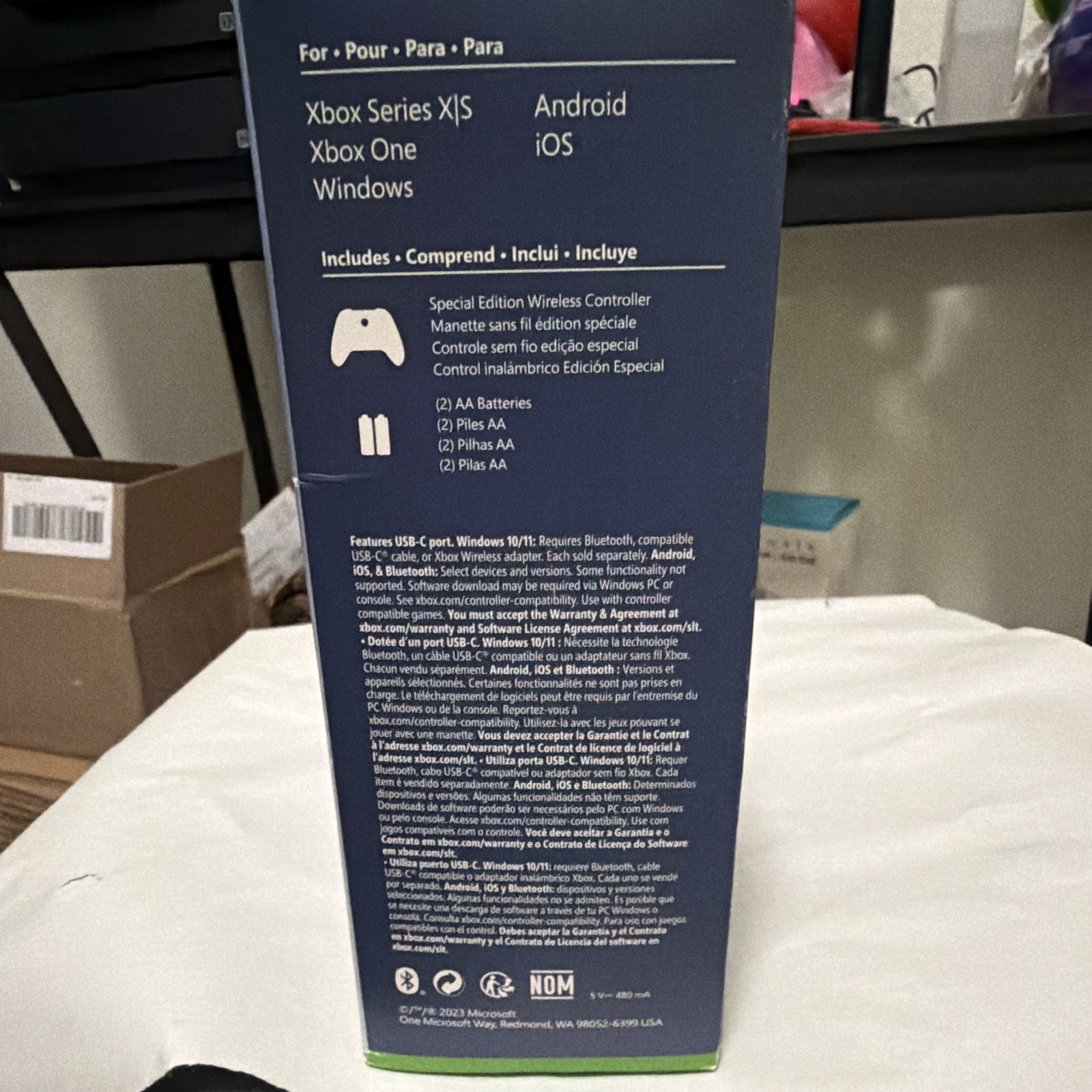 Hall Effect Special Edition Stormcloud Vapor Xbox Wireless Controller