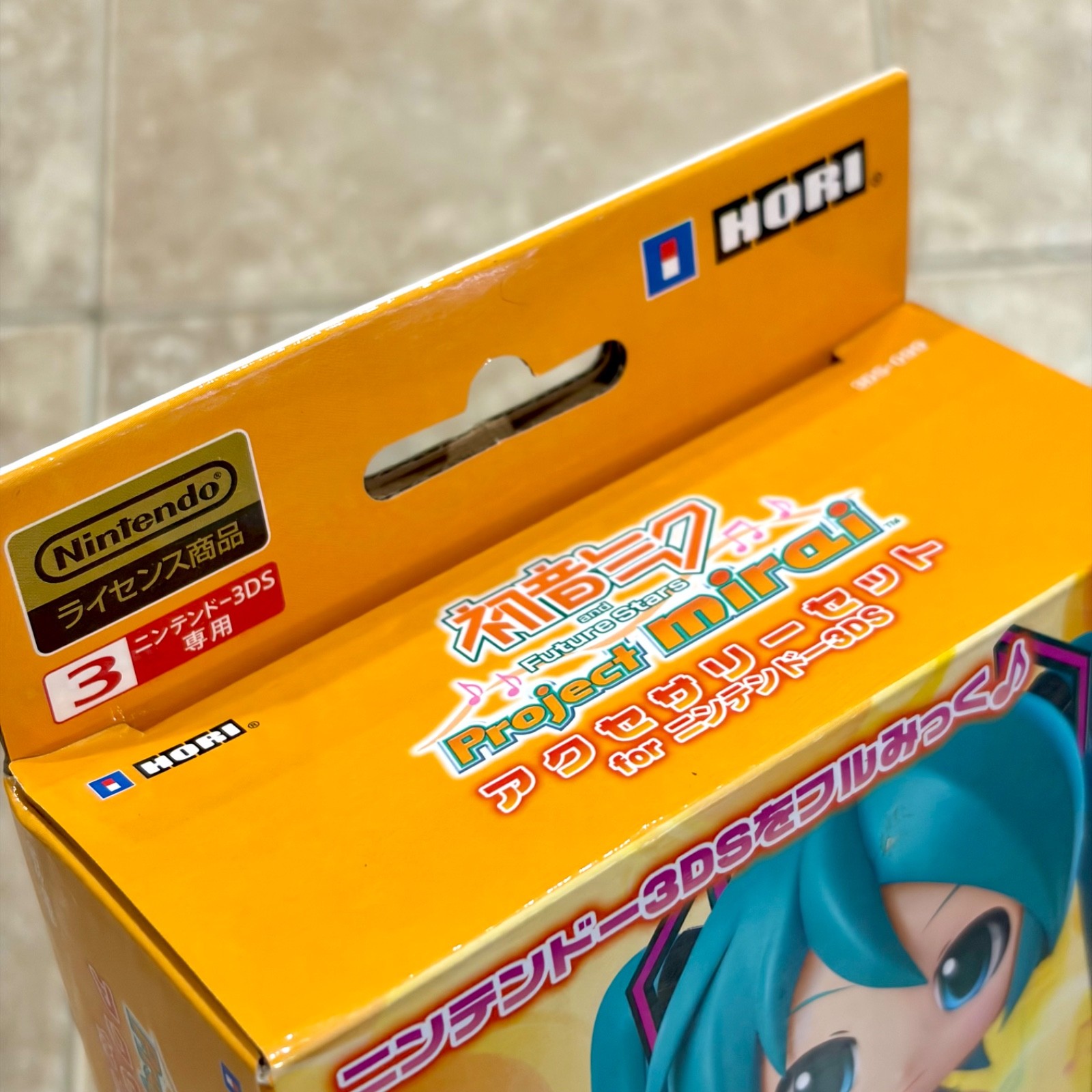 Hori Hatsune Miku Project Mirai Accessory Set for Nintendo 3DS Brand New Case