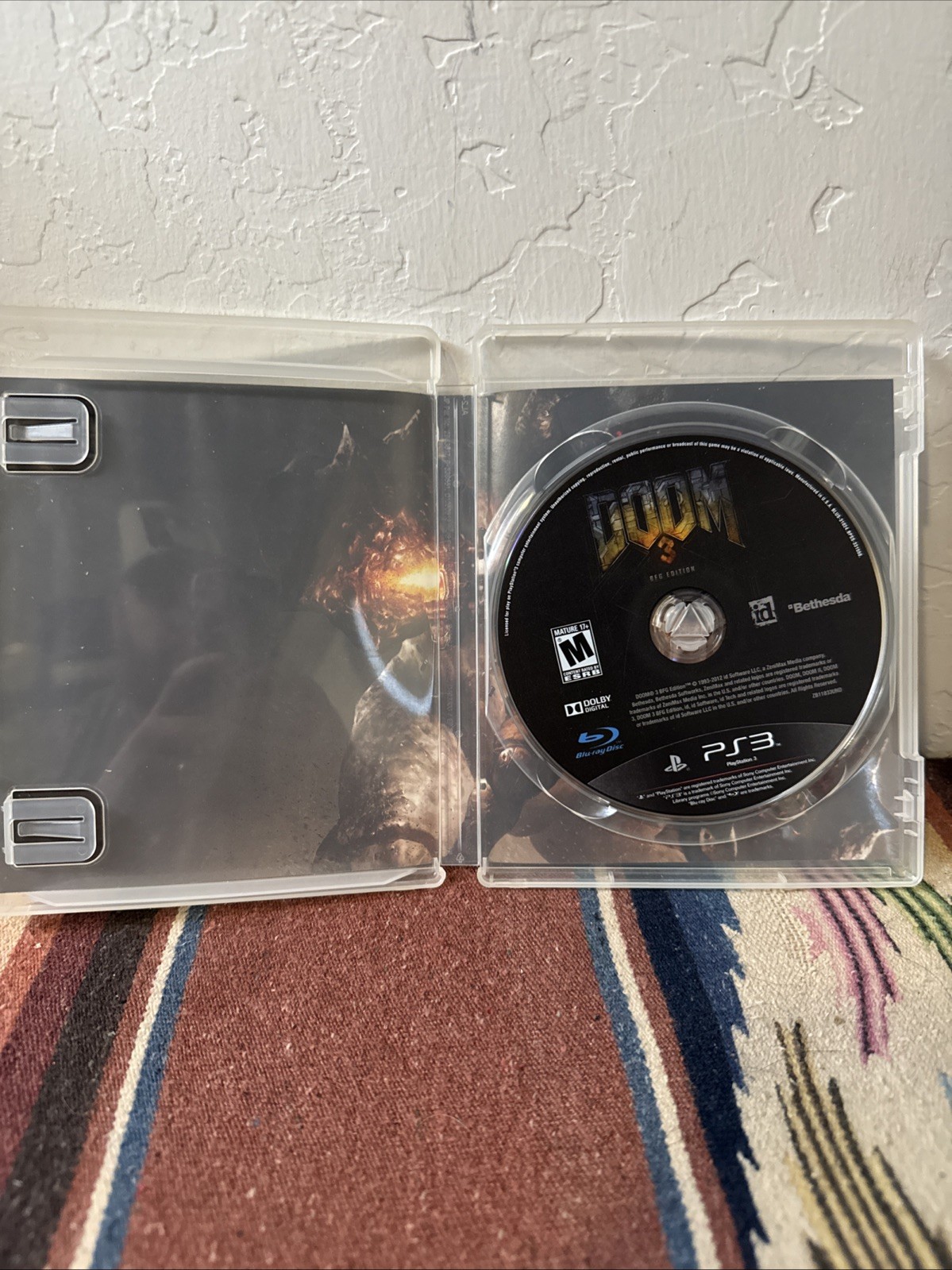 Doom 3: BFG Edition (Sony PlayStation 3, 2012) PS3 Mint Disc