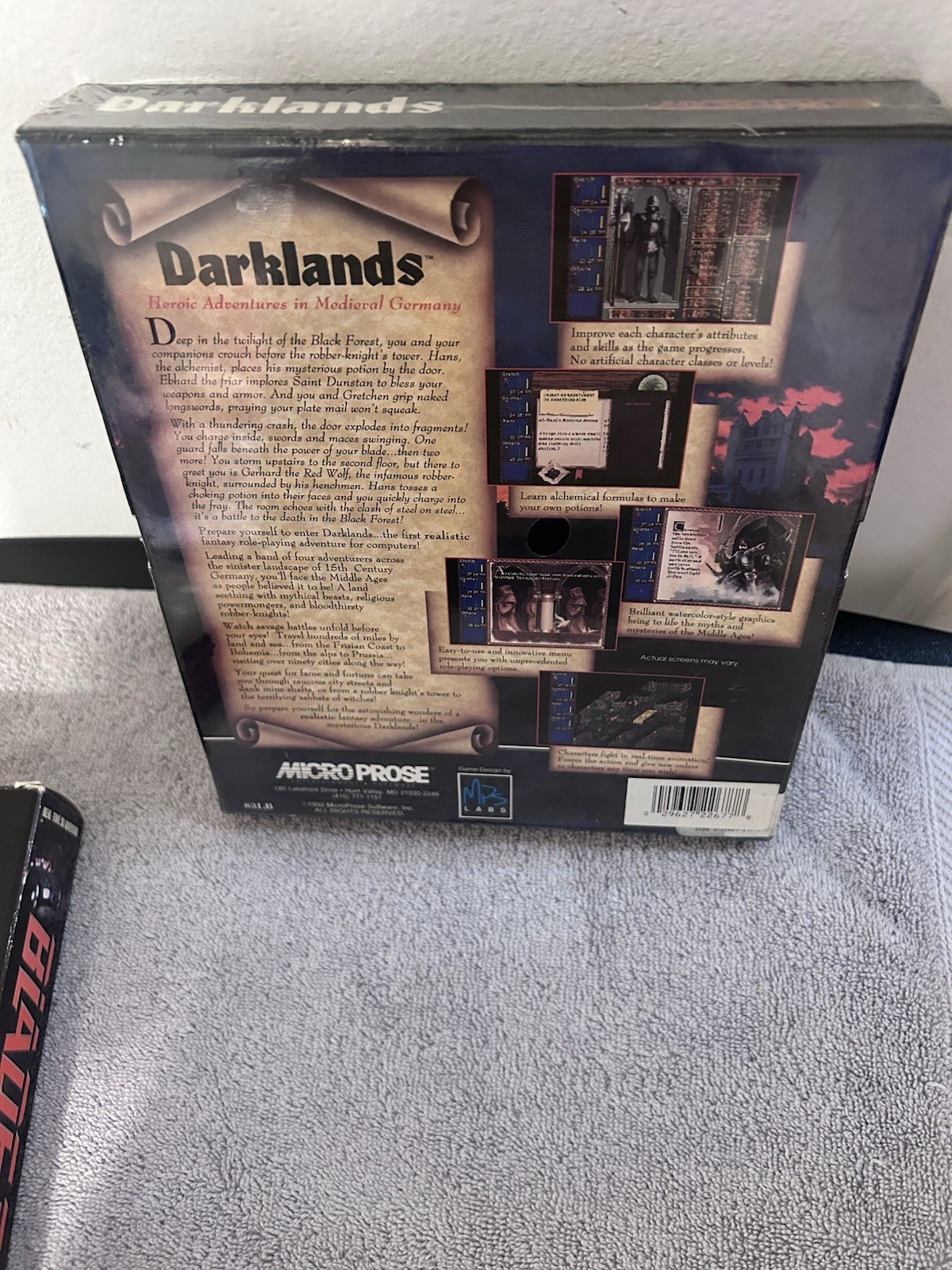 Darklands Microprose Classic RPG IBM 1992 PC Medieval Role Playing Game