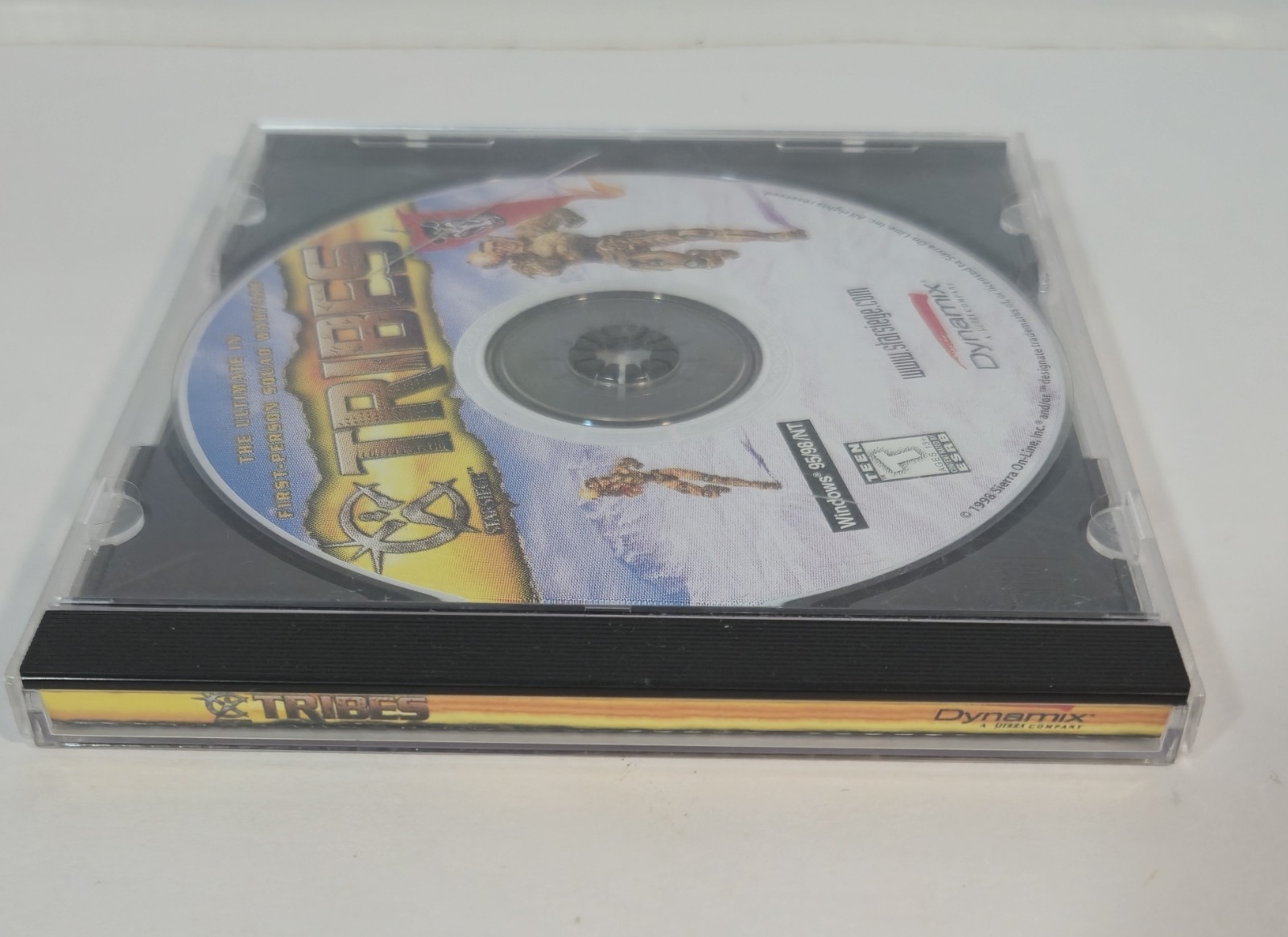 Starsiege Tribes 1998 PC CD-ROM Game. Dynamix Sierra for Windows 95/98/NT4.0