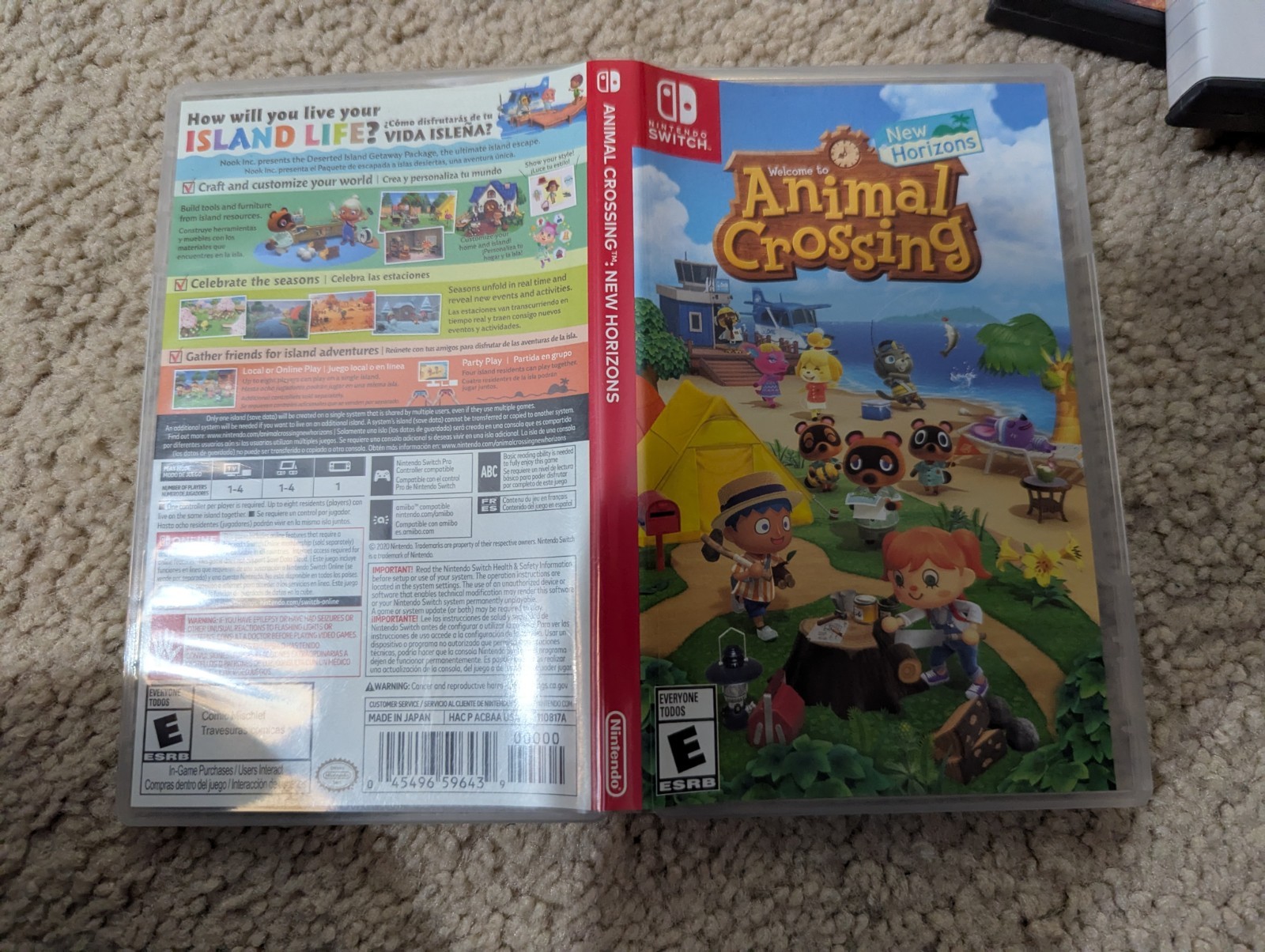 Nintendo Animal Crossing: New Horizons Life Simulation Multiplayer