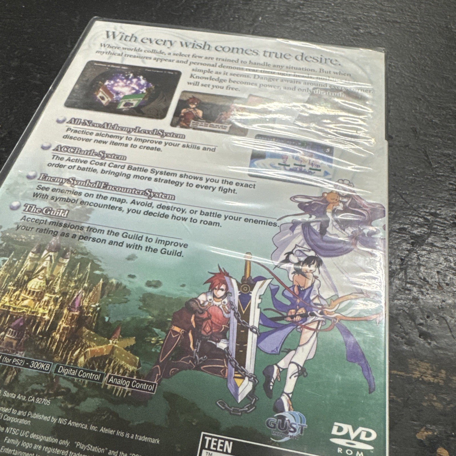 Atelier Iris 3: Grand Phantasm (Sony PlayStation 2 PS2) Factory Sealed