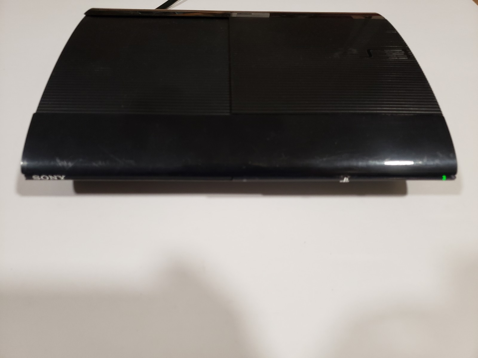 PS3 Super Slim 250GB PlayStation 3 Black Console Tested Working Read Description