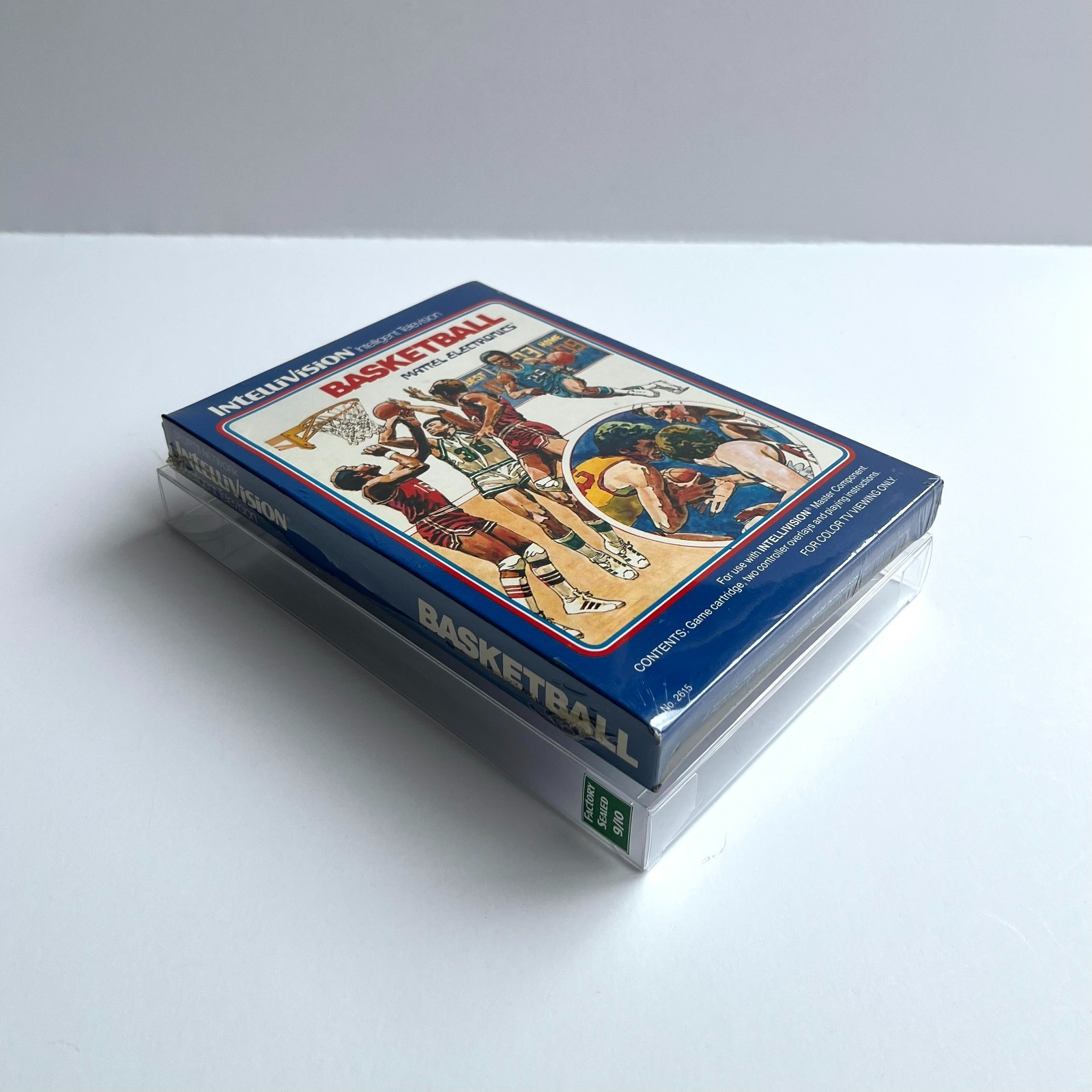 Factory Sealed Basketball for Intellivision — v. Italy