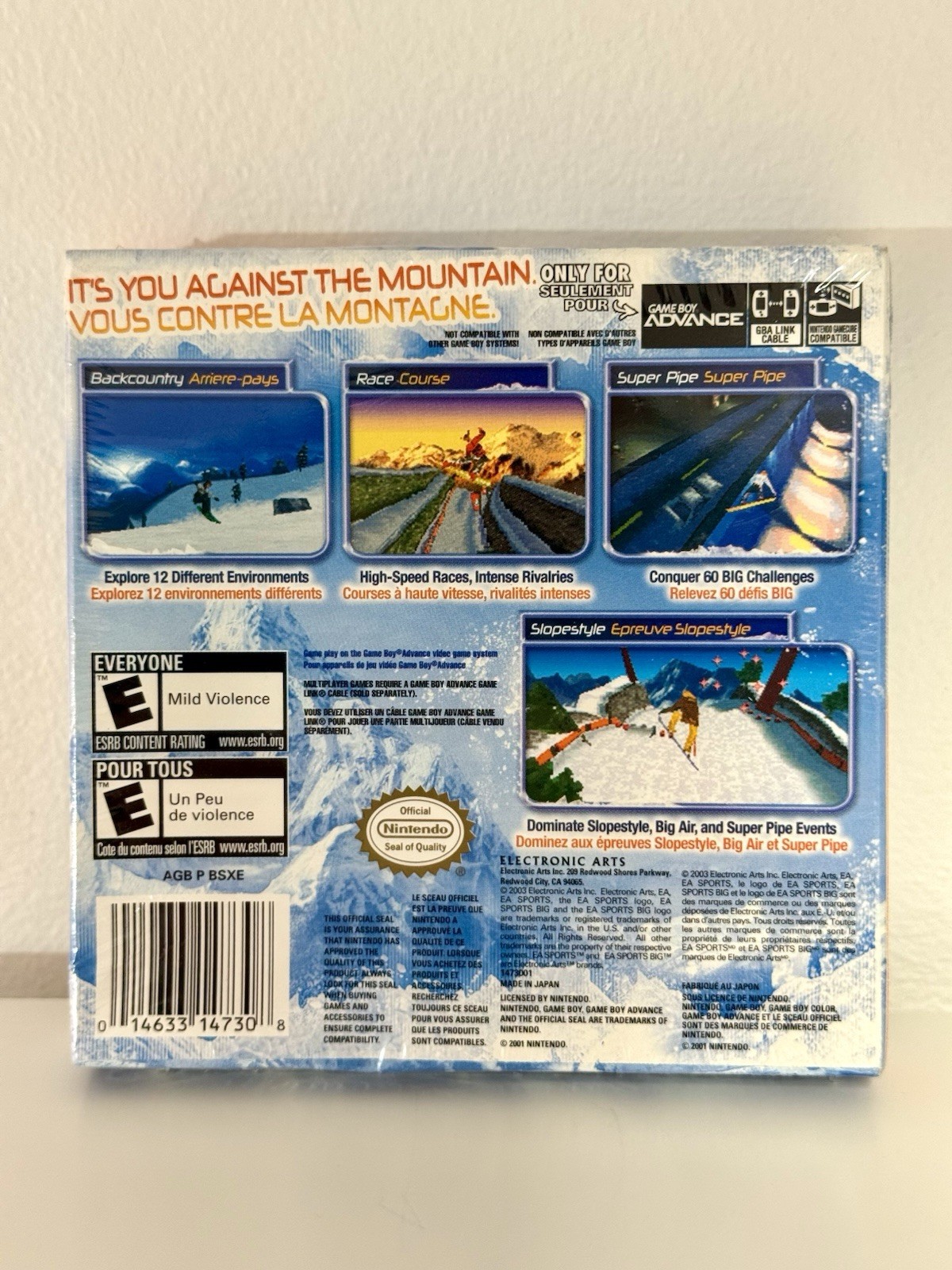 SSX3 Snowboarding (GBA) New/Sealed