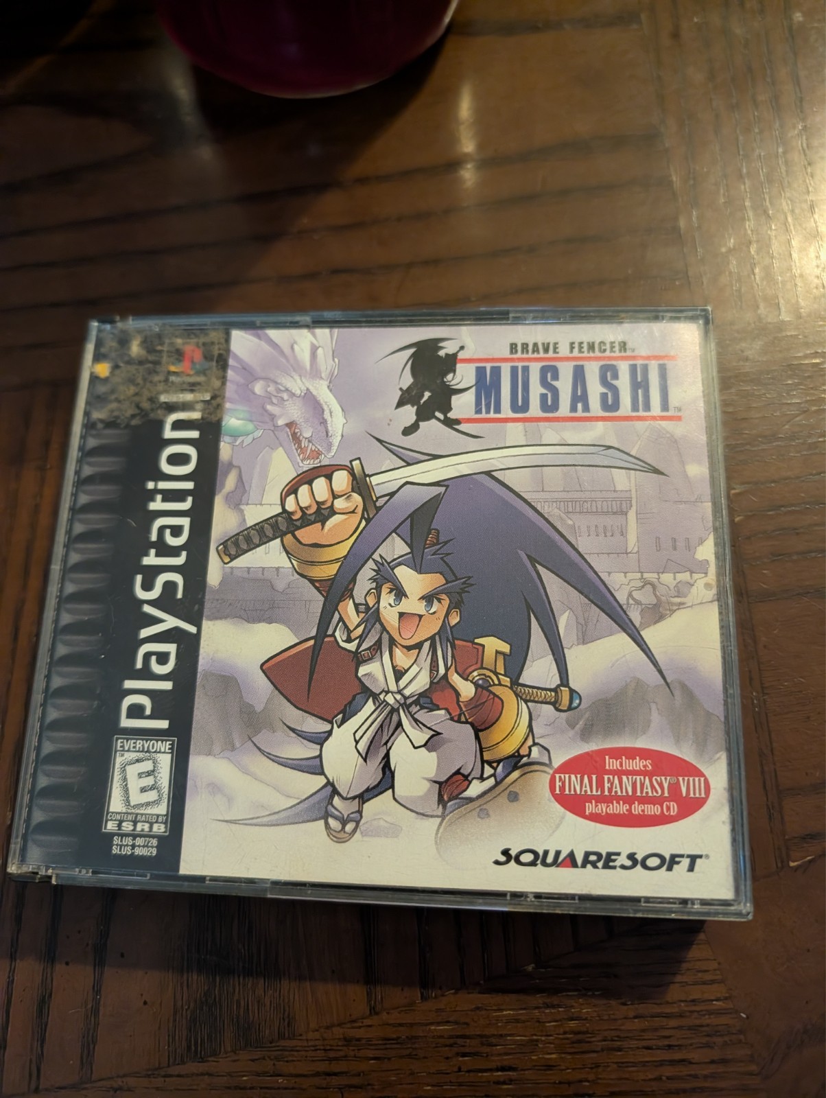 Brave Fencer Musashi (SONY PlayStation 1, 1998) PS1 No Manual Tested Demo Disc