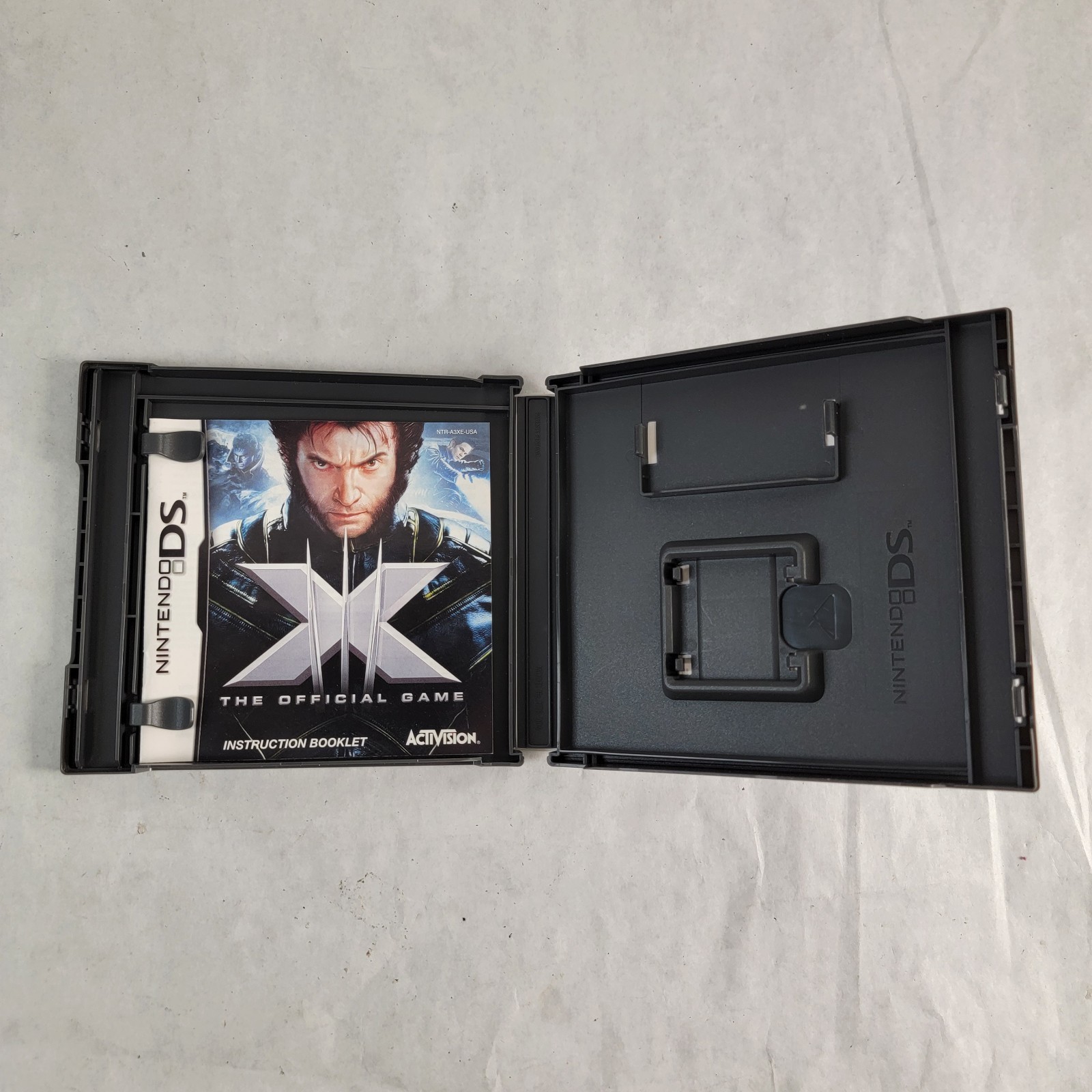 X-Men The Official Game Nintendo DS Case and Manuals X Men Activision Marvel