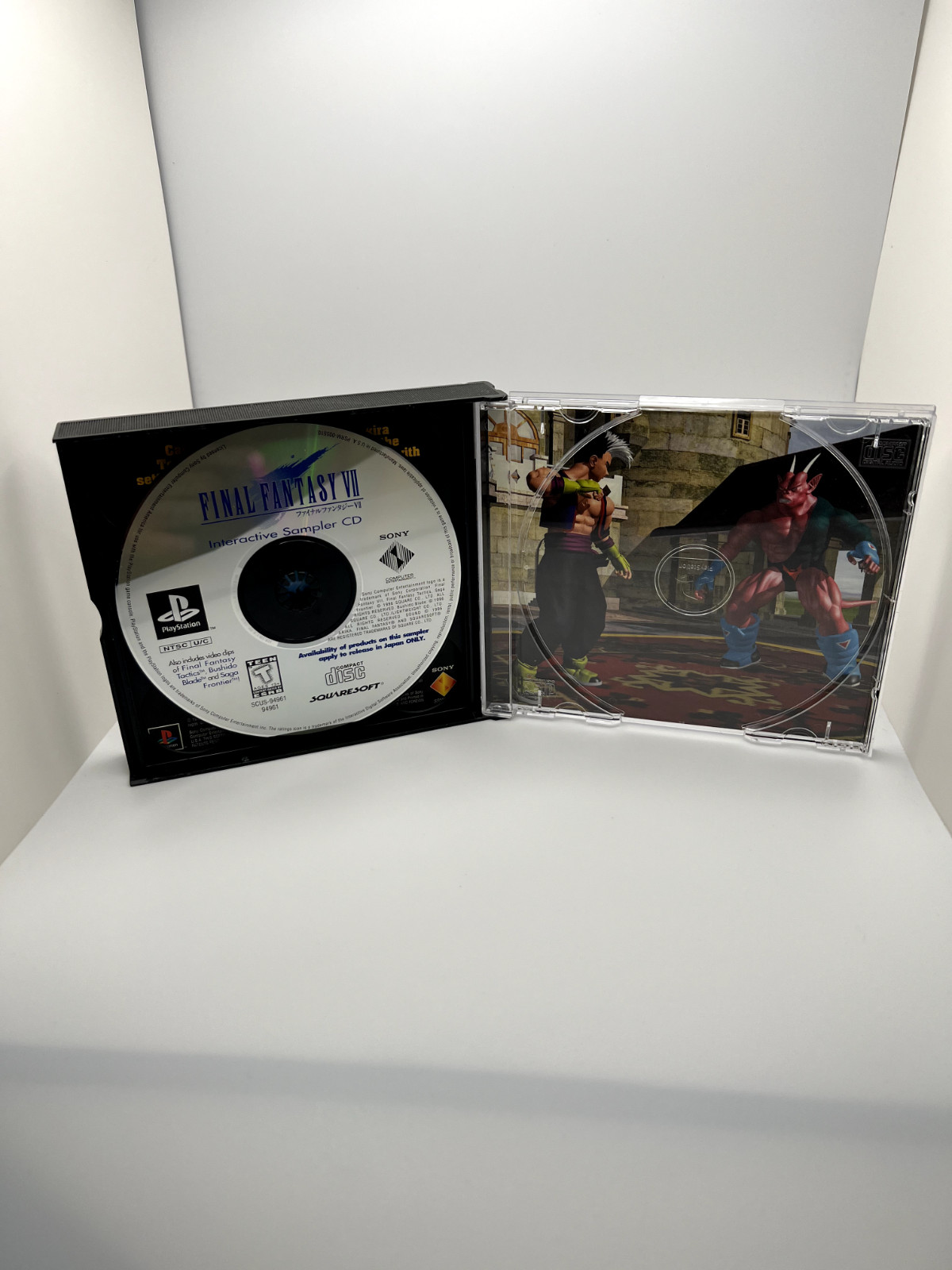 Tobal No. 1 (Sony PlayStation 1, 1996) Disk has some minor wear -Complete 2 disk