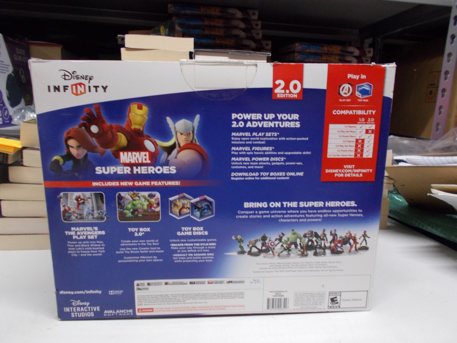 PS 3 Disney Infinity 2.0 Edition Marvel Super Heroes Starter Pack Sealed New