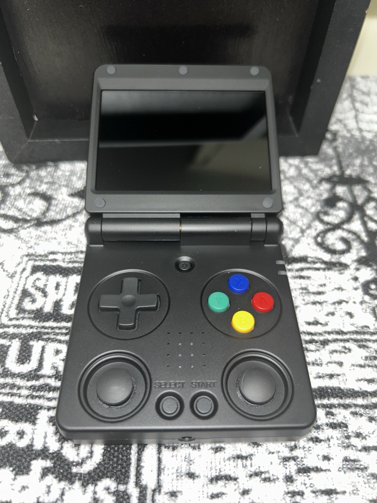 ANBERNIC RG 34XXSP Handheld Game Console H700 3300mAH 64GB – Black